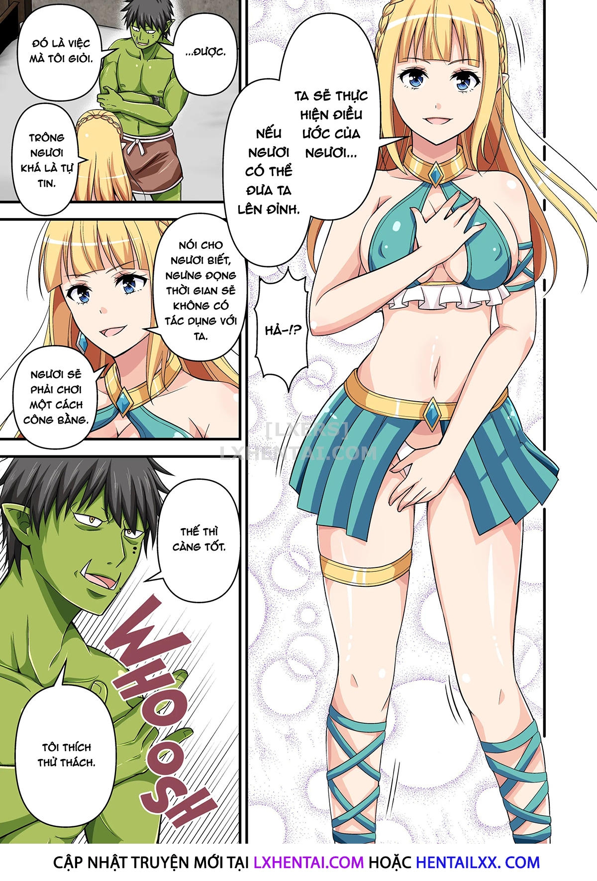Đọc truyện hentai When A Charismatic Male Pornstar Is Reborn In Another World As A Stamina Daddy Orc - Chap 3 - [END]
