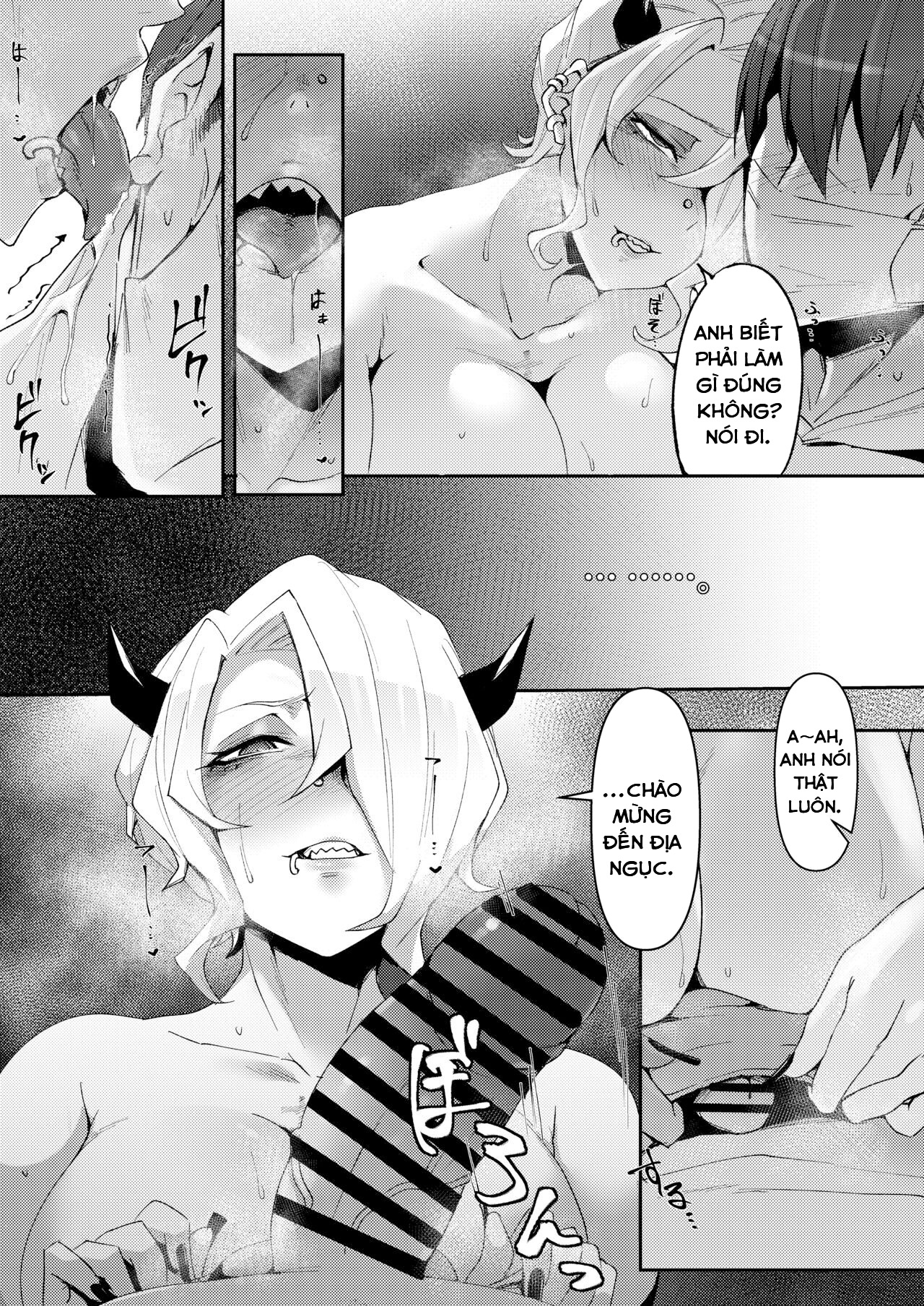 Đọc truyện hentai KỲ THỊ (Helltaker) - Oneshot