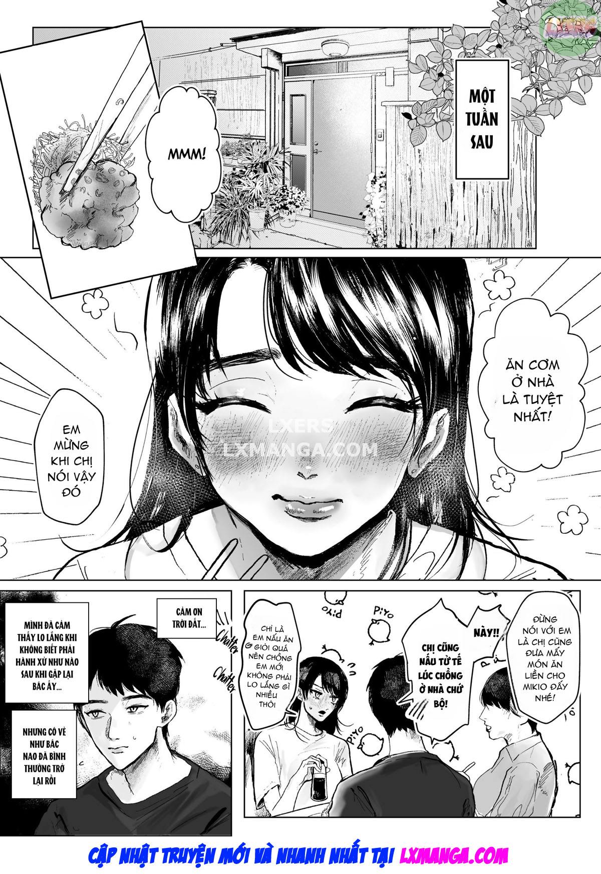 Đọc truyện hentai Lan can dì nóng bỏng của tôi - Oneshot
