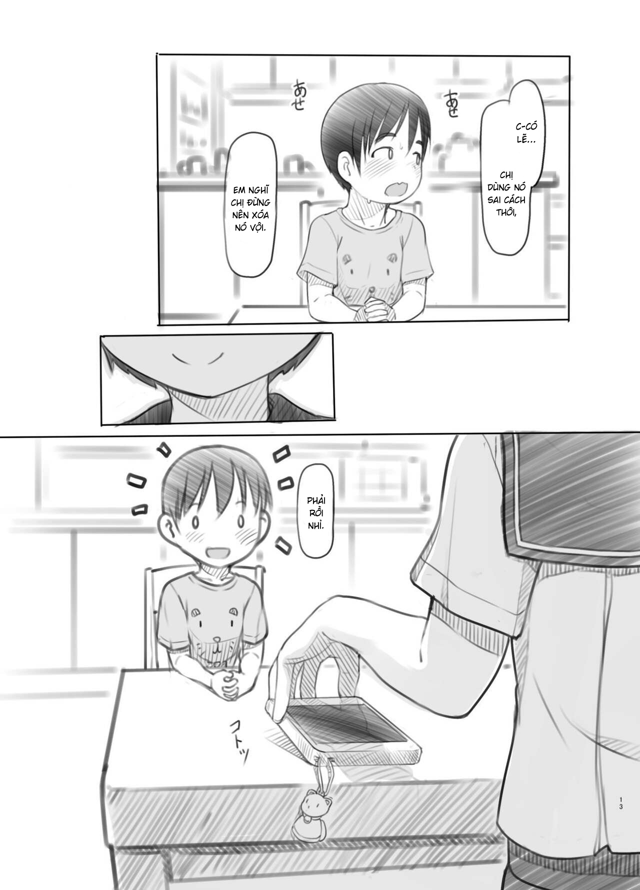 Đọc truyện hentai Tôi đưa cho em trai app ngưng đọng thời gian khi biết nó động dục - Oneshot