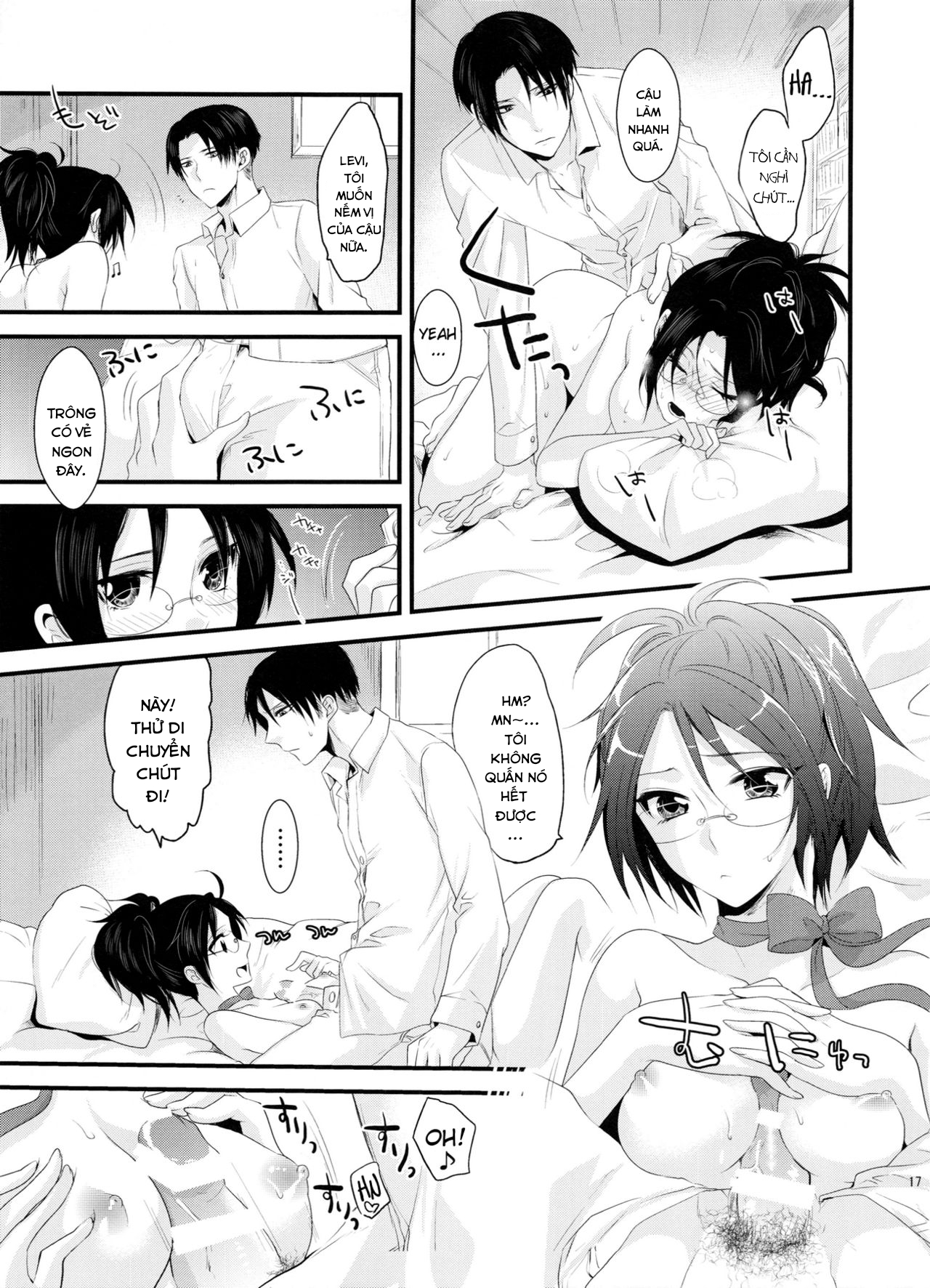 Đọc truyện hentai Candy Holic(Attack on Titan) - Oneshot