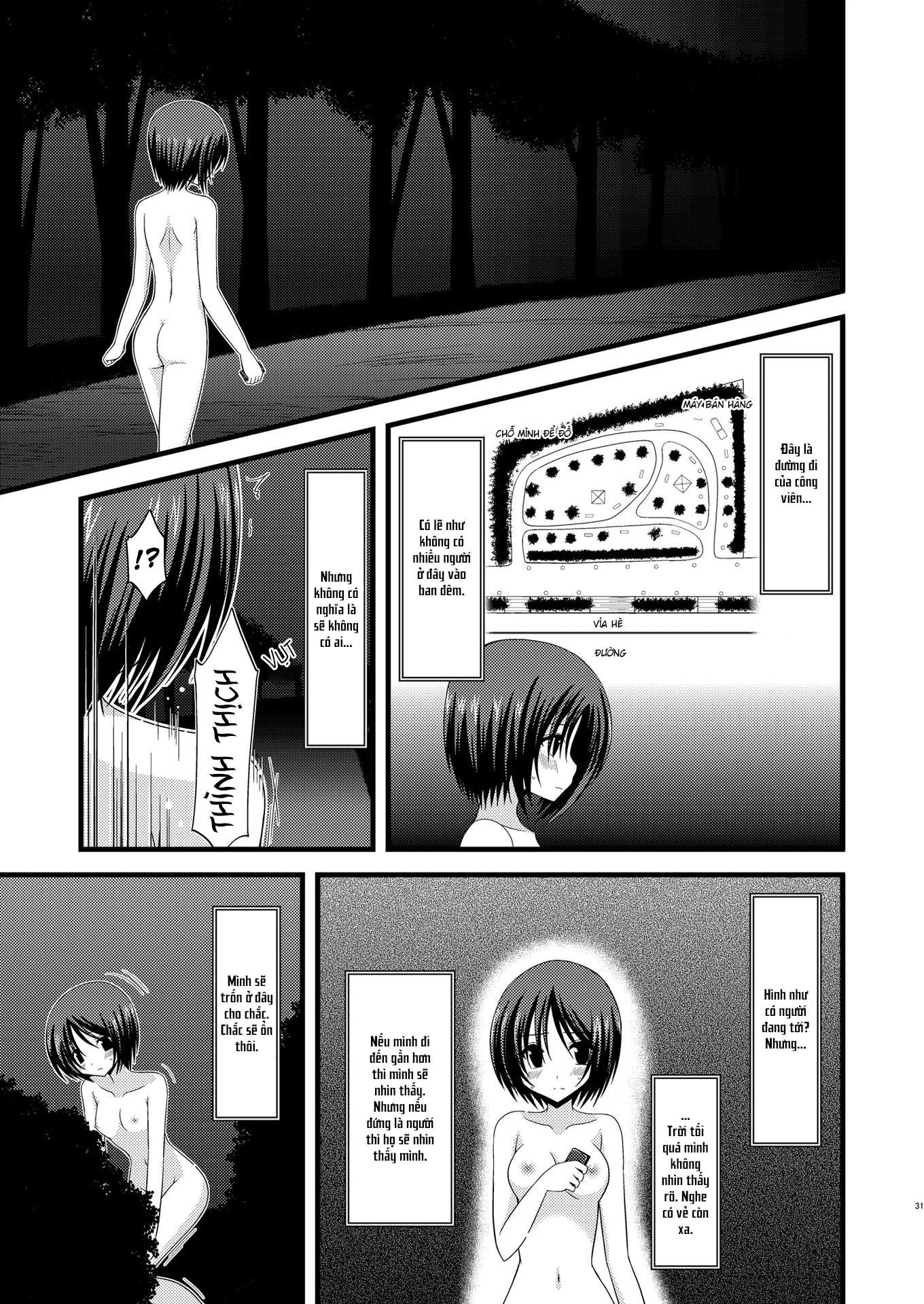 Đọc truyện hentai Cô gái thích khoả thân - Chap 6