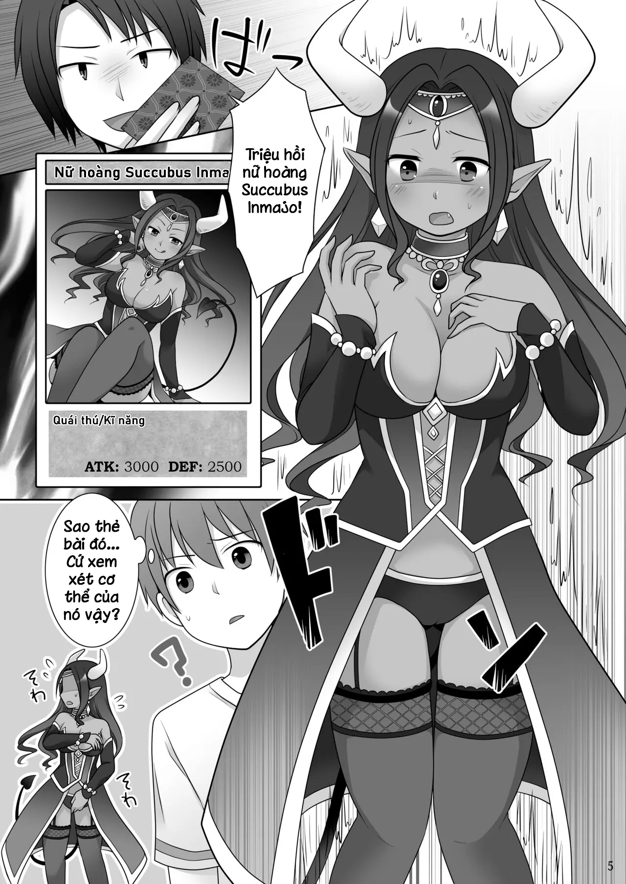 Đọc truyện hentai Những người bị giam giữ bởi linh hồn của các thẻ bài - Oneshot