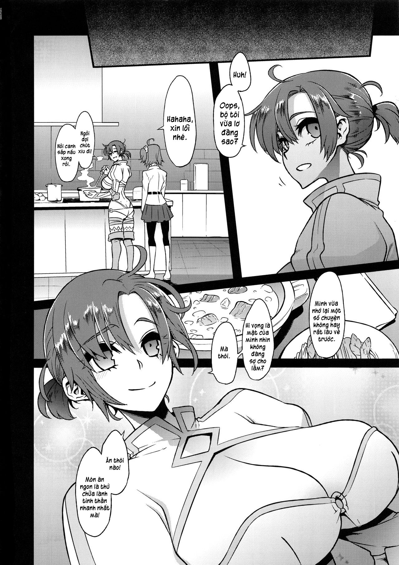 Đọc truyện hentai Nữ hoàng thực sự sẽ không bao giờ đầu hàng Oneshot nứng