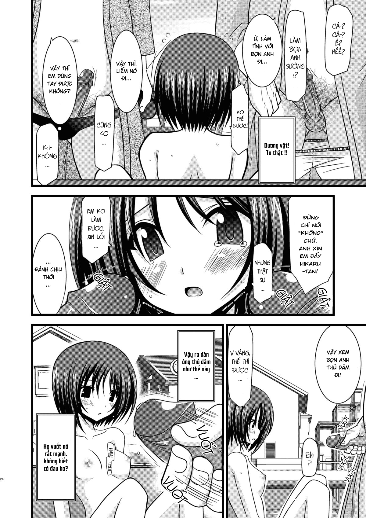 Đọc truyện hentai Cô gái thích khoả thân - Chap 2