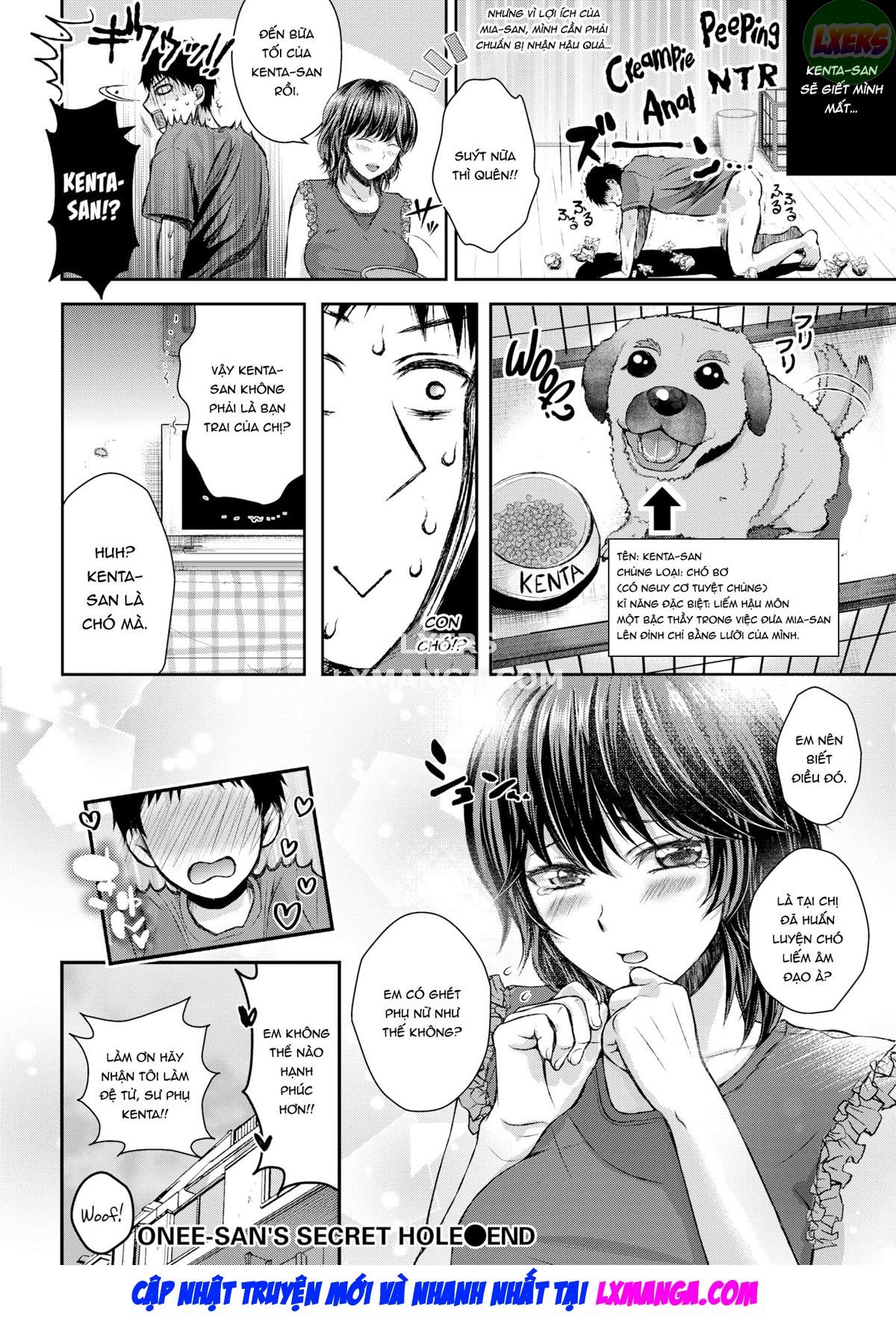 Đọc truyện hentai Cái lỗ bí mật của Onee-san - Oneshot