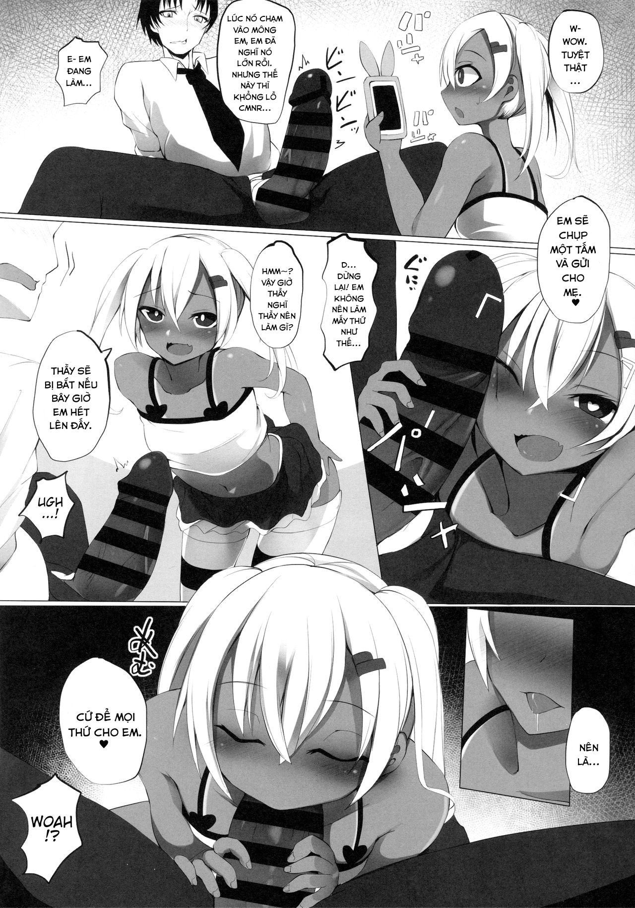 Đọc truyện hentai Cô bé da màu đĩ đượi. - Oneshot