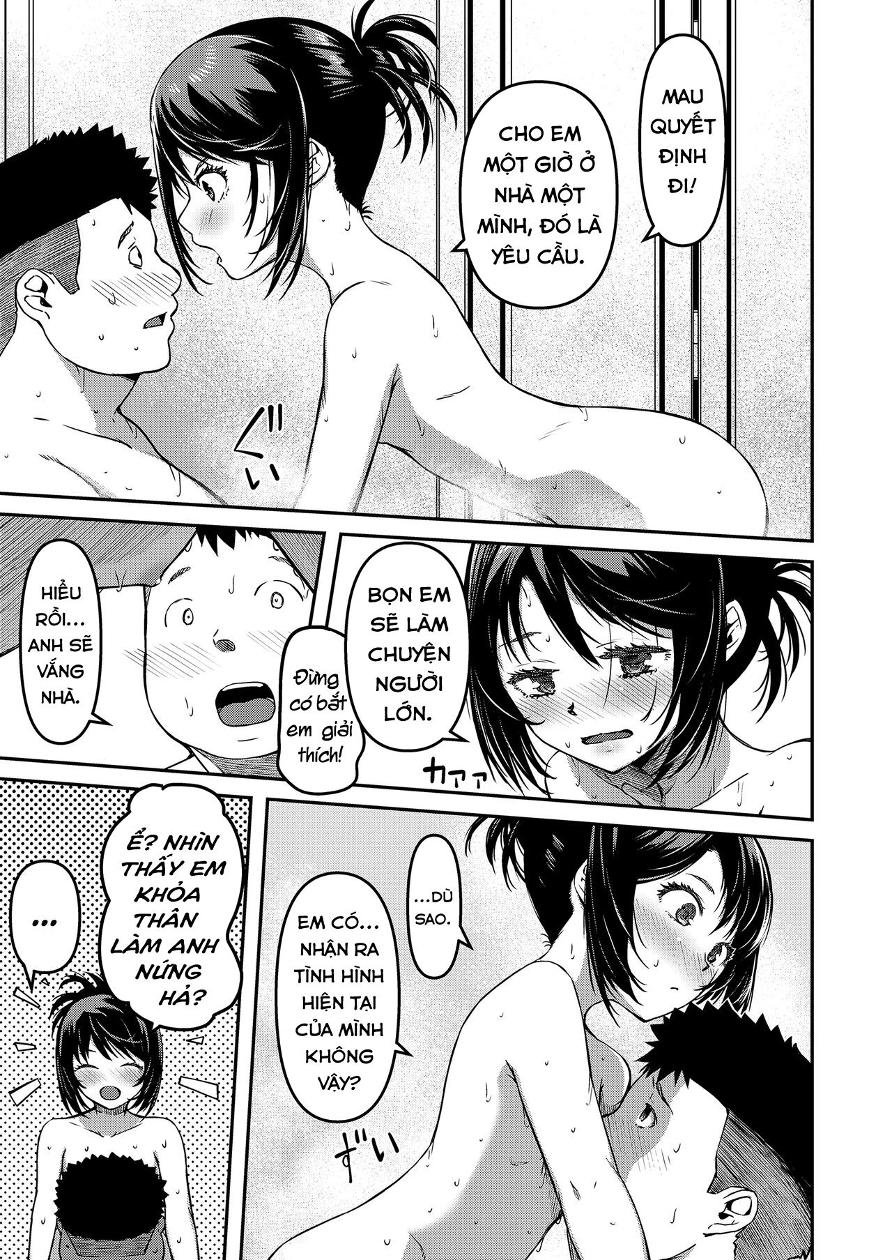 Đọc truyện hentai Em Gái Tôi Đang Phát Triển - Oneshot