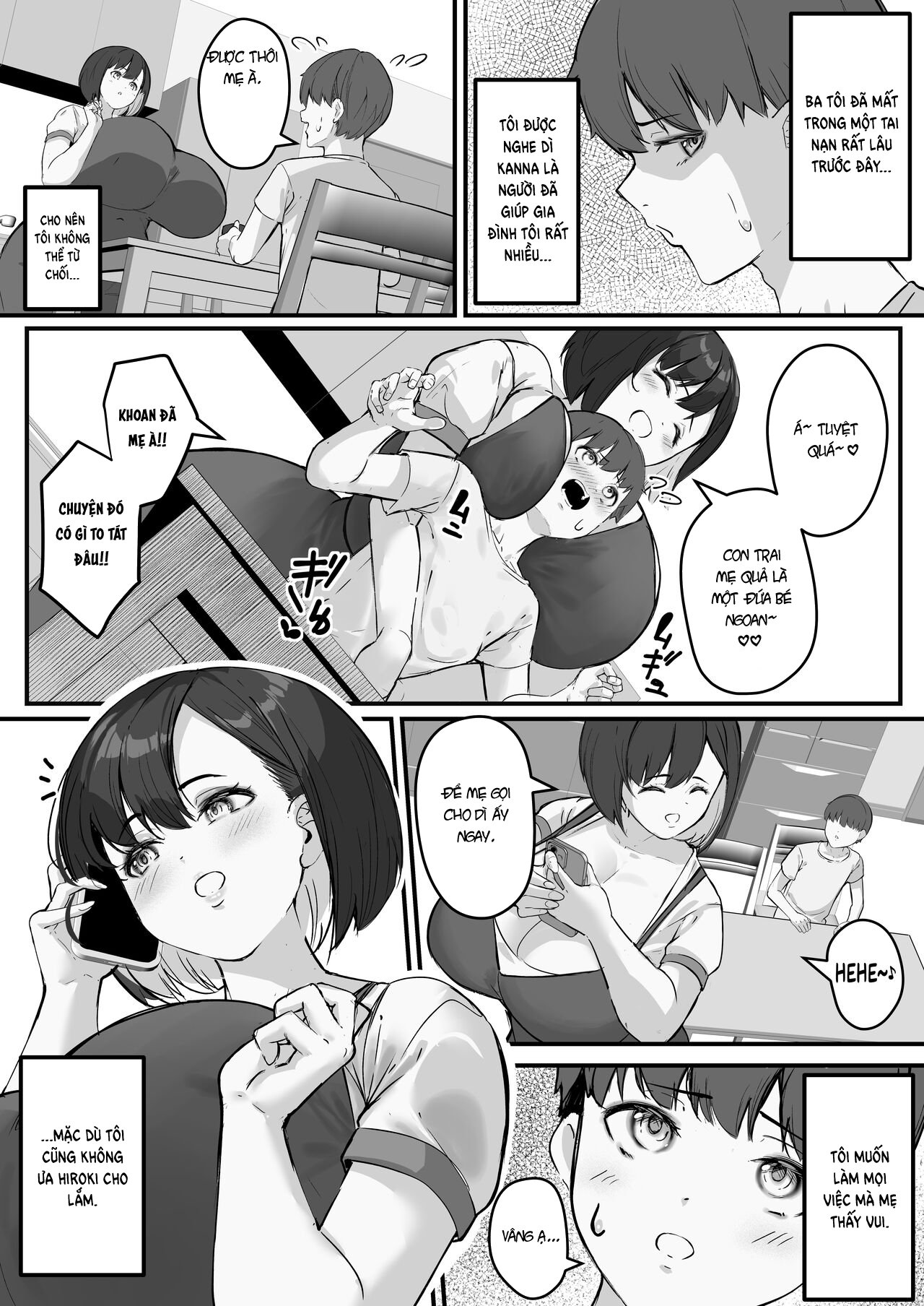 Đọc truyện hentai Cái giá của mẹ tôi trở thành bồn tiểu thịt của ông - Chap 1