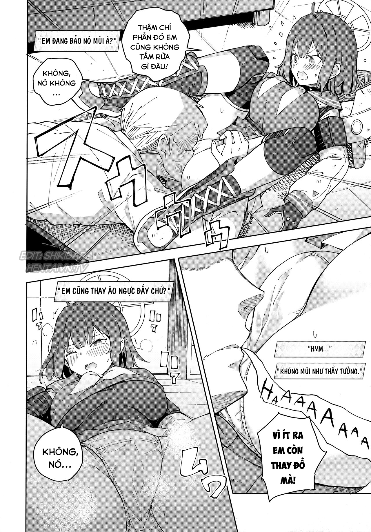 Đọc truyện hentai Tôi nứng sau khi ngửi mùi của Saki - Oneshot