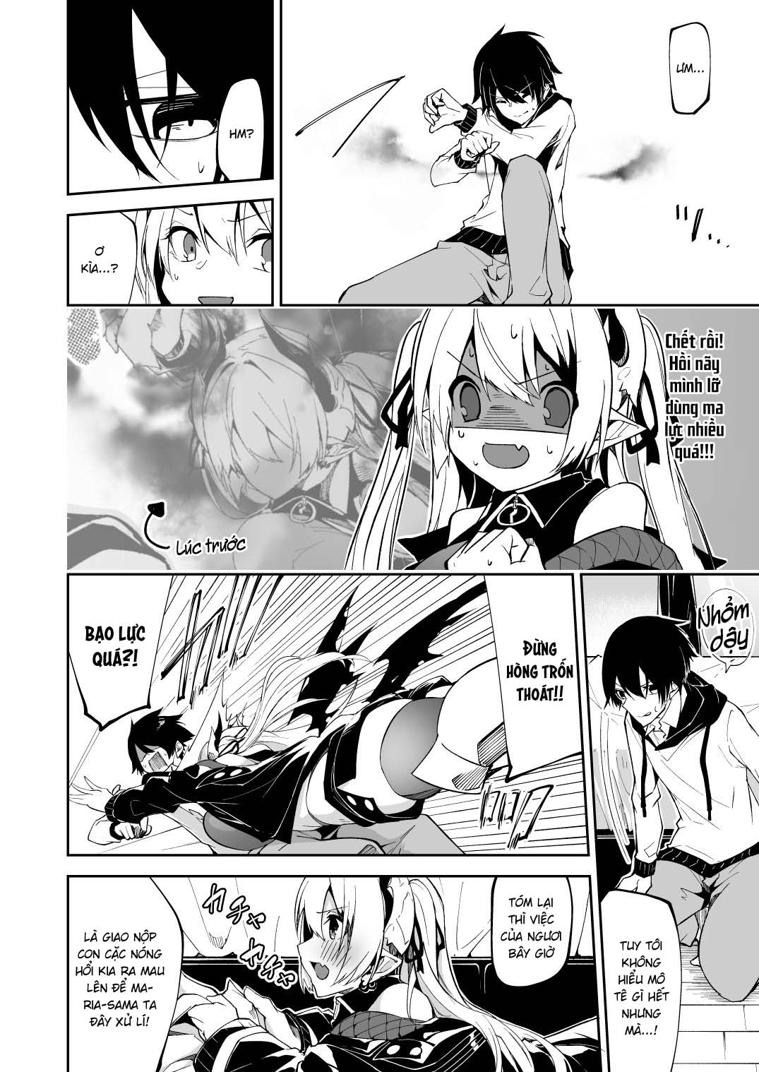 Đọc truyện hentai Lọt vào tầm ngắm của Succubus Maria - Oneshot