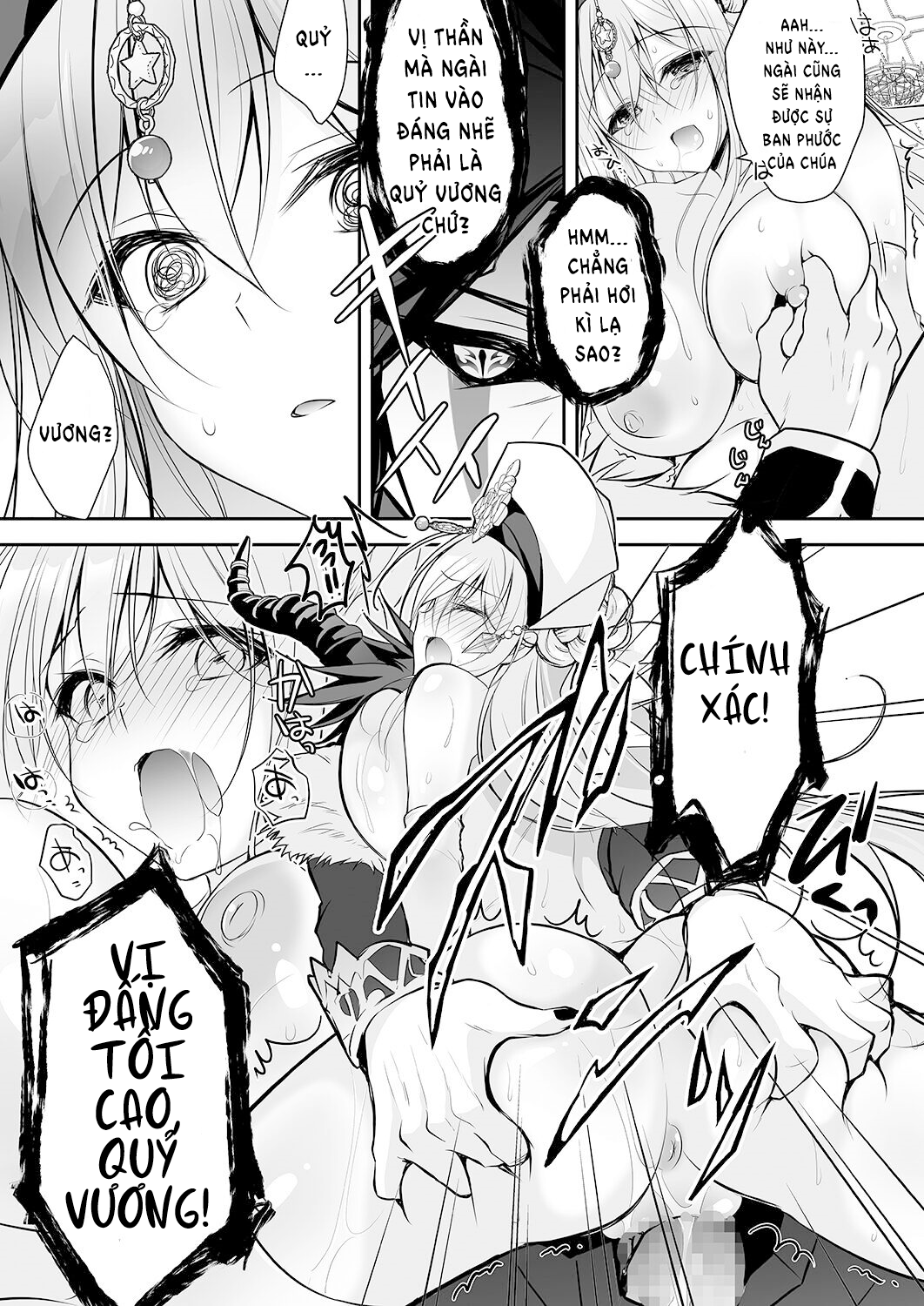 Đọc truyện hentai Thánh nữ bị tẩy não sẵn lòng trở thành bồn chứa tinh công cộng - Oneshot