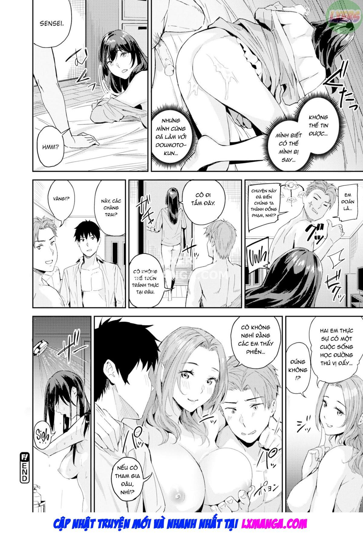 Đọc truyện hentai Nữ giáo viên mắc kẹt - Oneshot