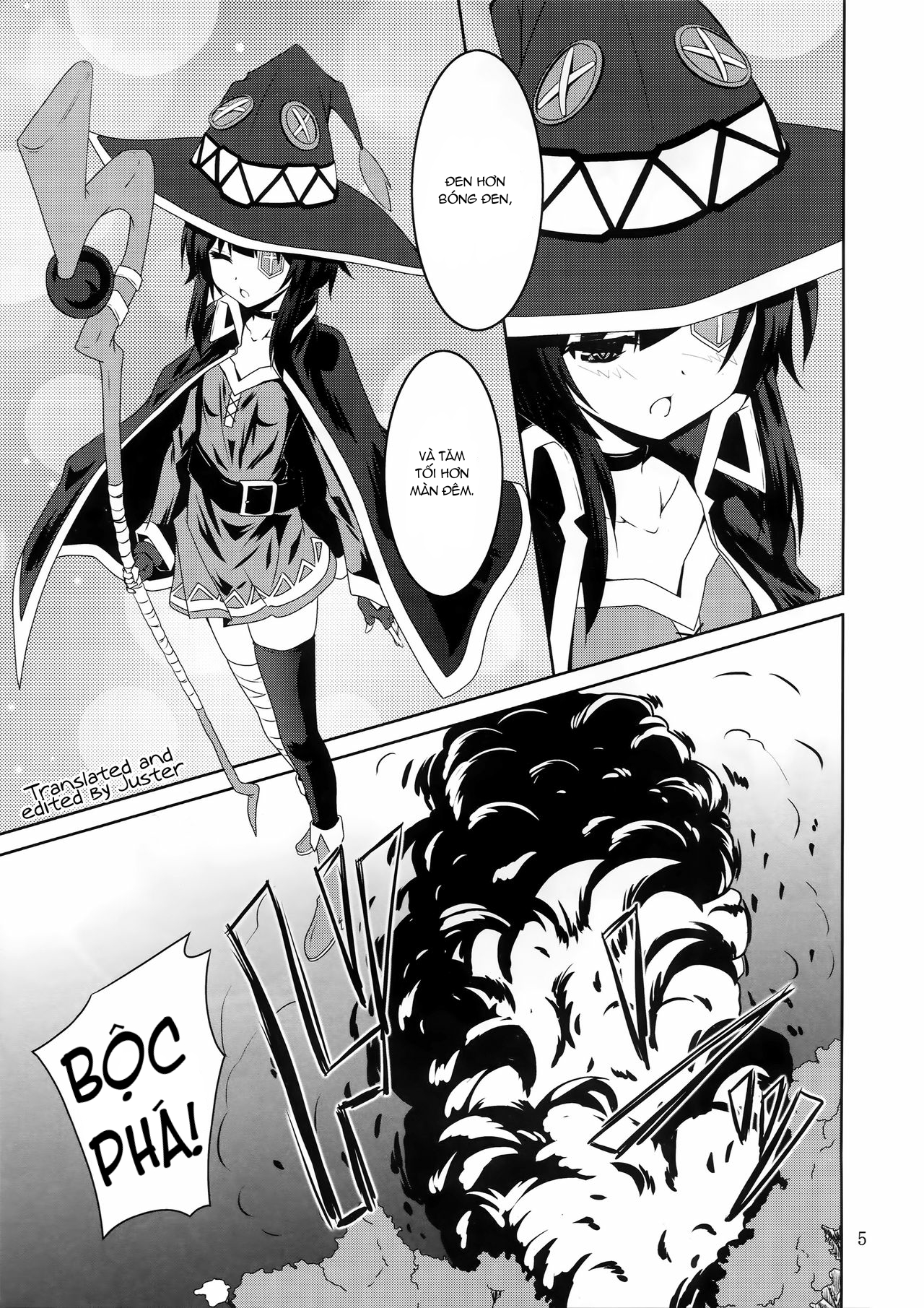 Đọc truyện hentai Megumin và quái vật xúc tu đáng sợ!!! - Oneshot