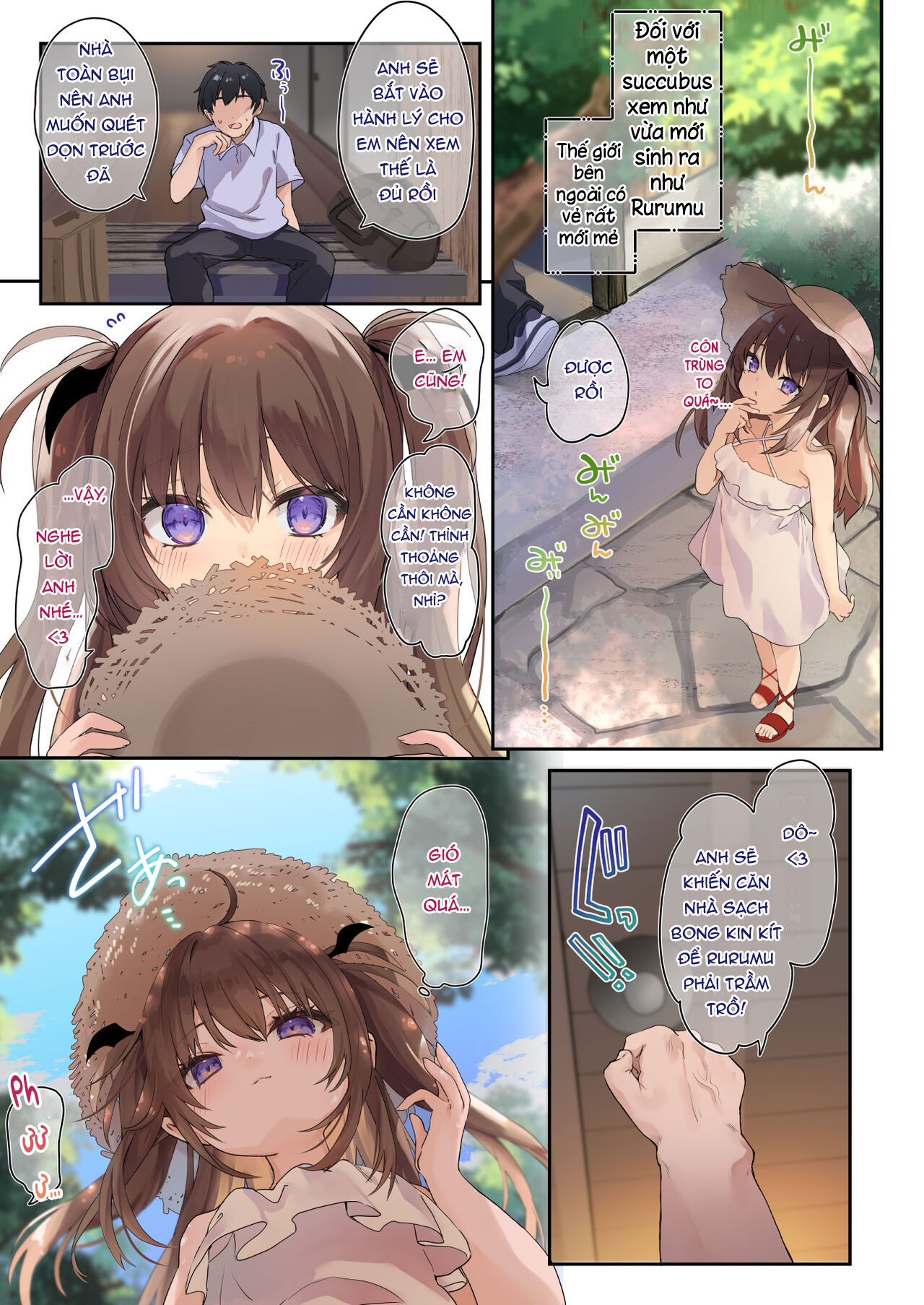 Đọc truyện hentai Kỳ nghỉ hè cùng Succubama - Oneshot