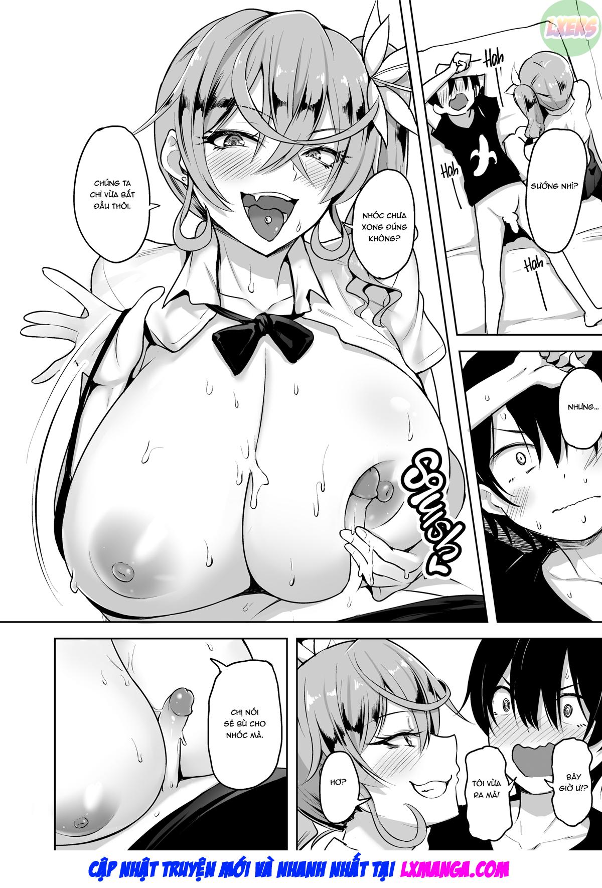 Đọc truyện hentai Tôi nhìn thấy một nữ sinh trung học dễ thương đang quan hệ tình dục với cậu - Oneshot
