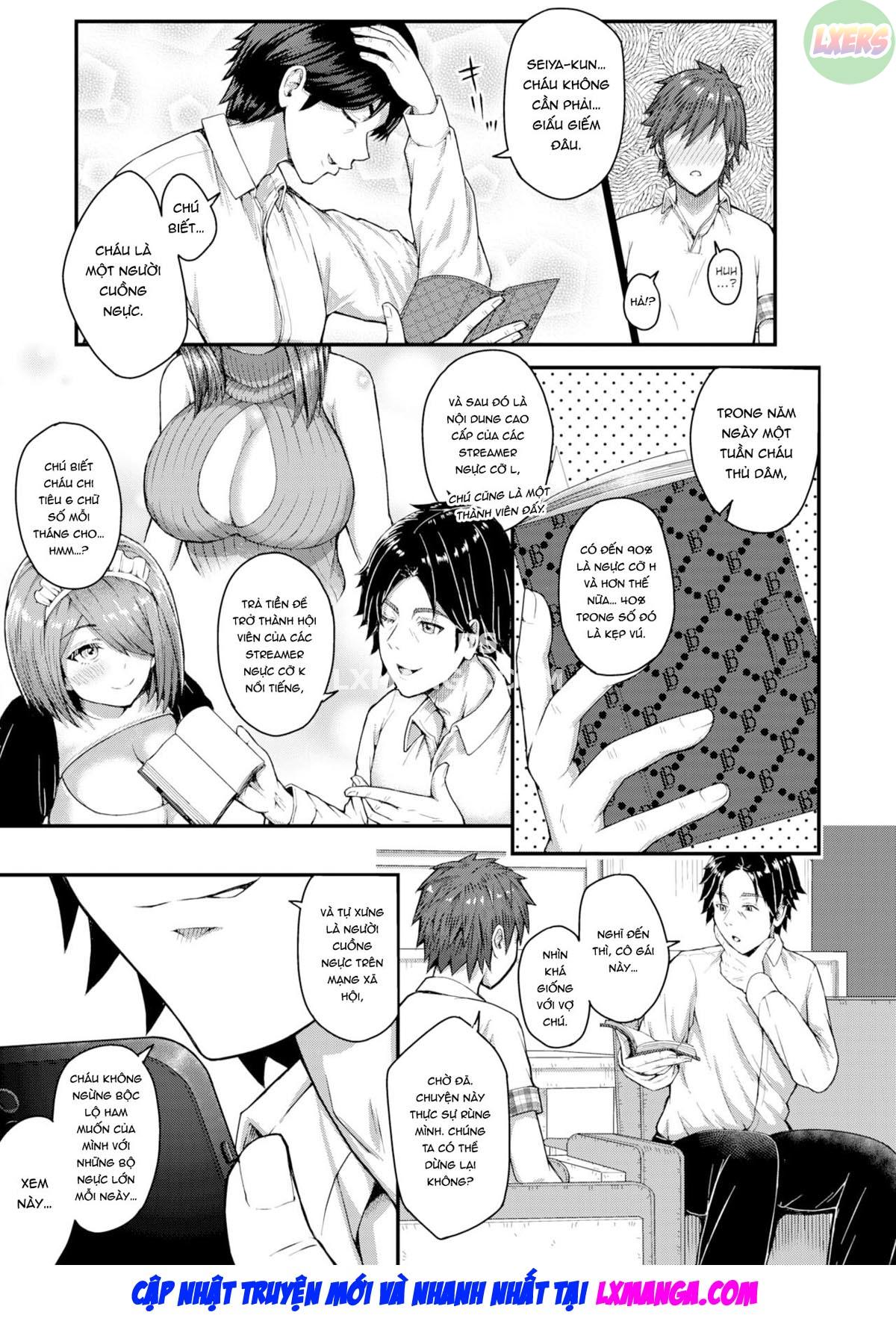 Đọc truyện hentai Nhờ cháu ngủ với vợ chú - Oneshot