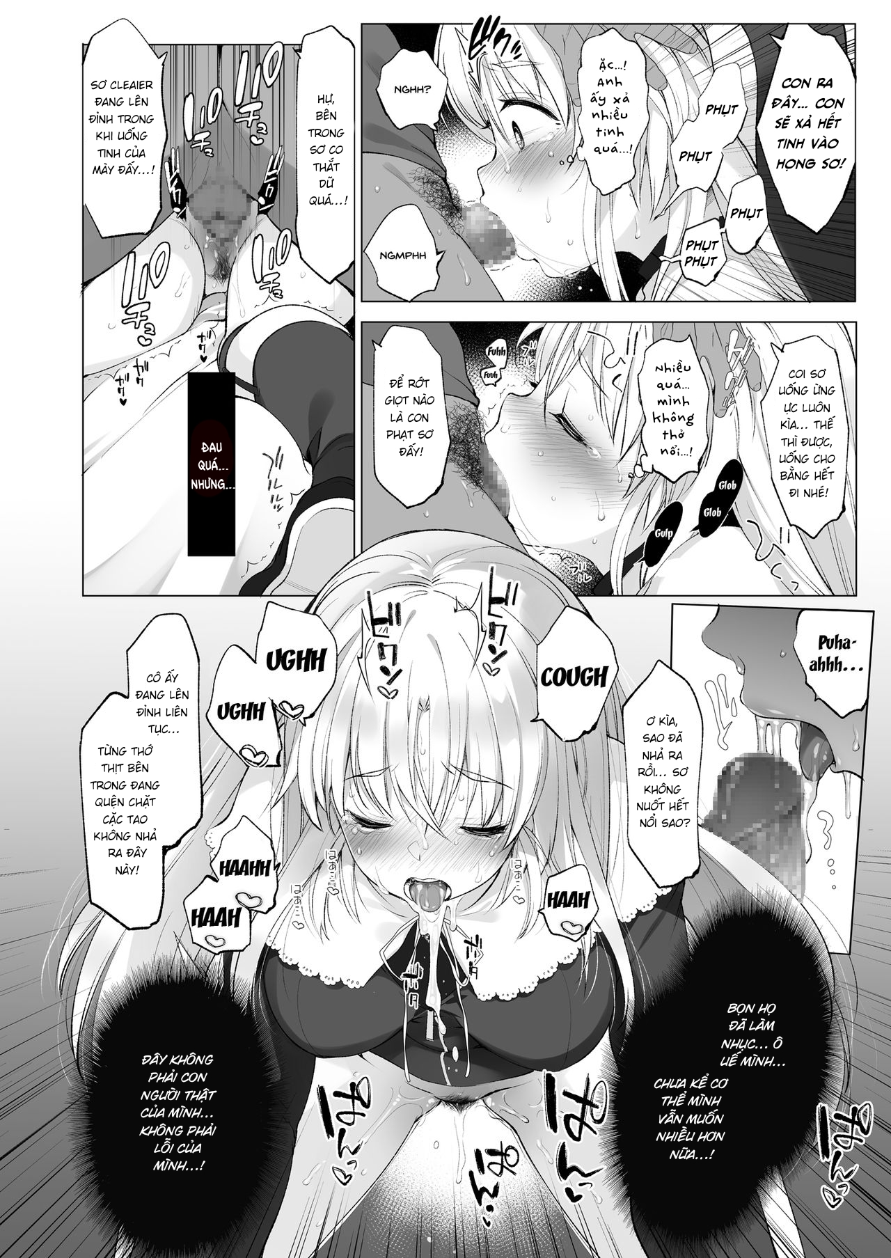 Đọc truyện hentai Sơ Cleaire và ứng dụng thôi miên bí mật - Chap 2: Gangbang