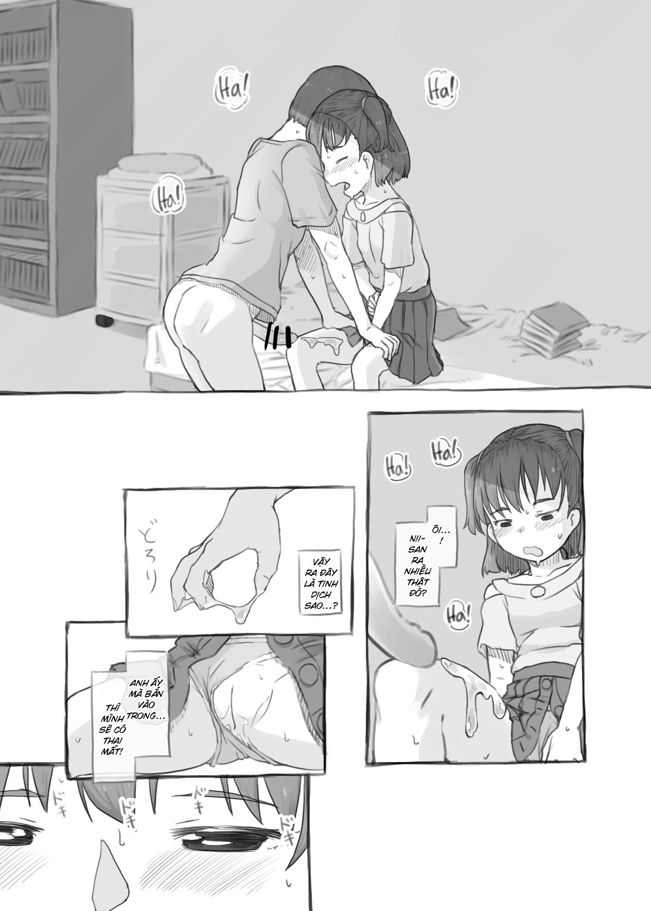 Đọc truyện hentai Fap cùng em gái - Chap 1