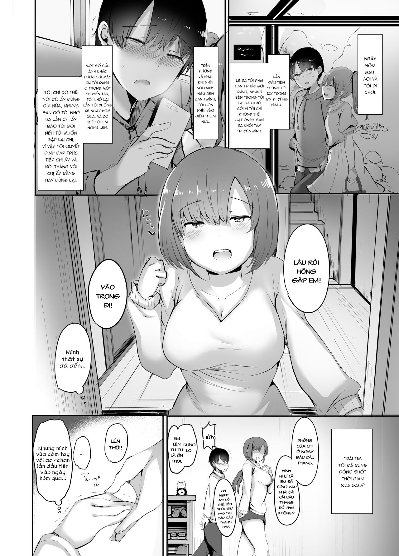 Đọc truyện hentai Lần đầu của tôi với chị của người yêu - Oneshot