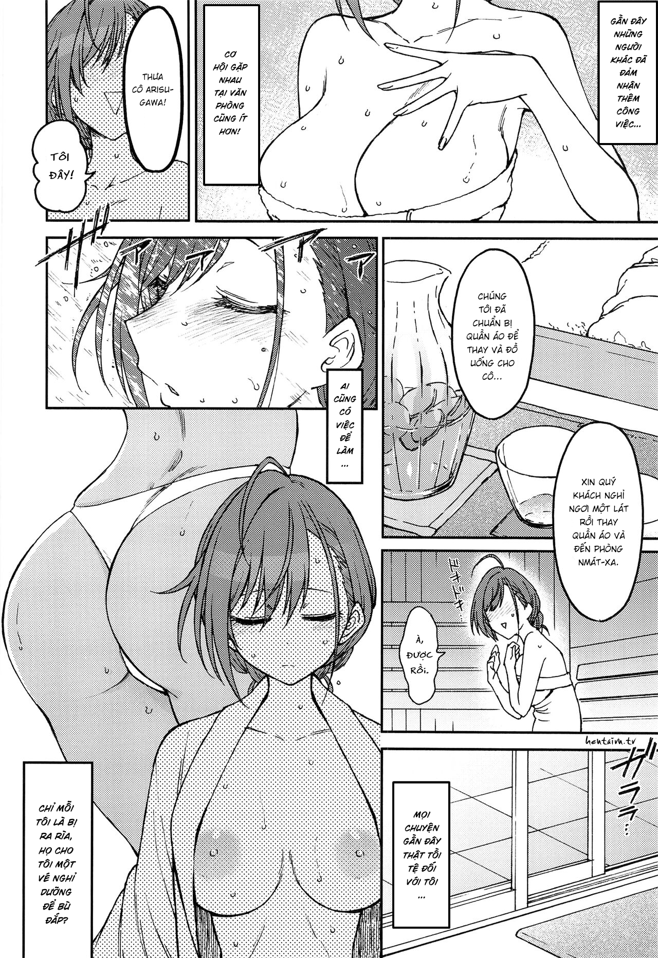 Đọc truyện hentai Buổi thư giãn tuyệt vời - Oneshot