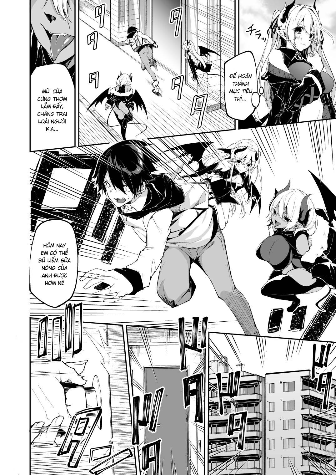 Đọc truyện hentai Lọt vào tầm ngắm của Succubus Maria - Oneshot