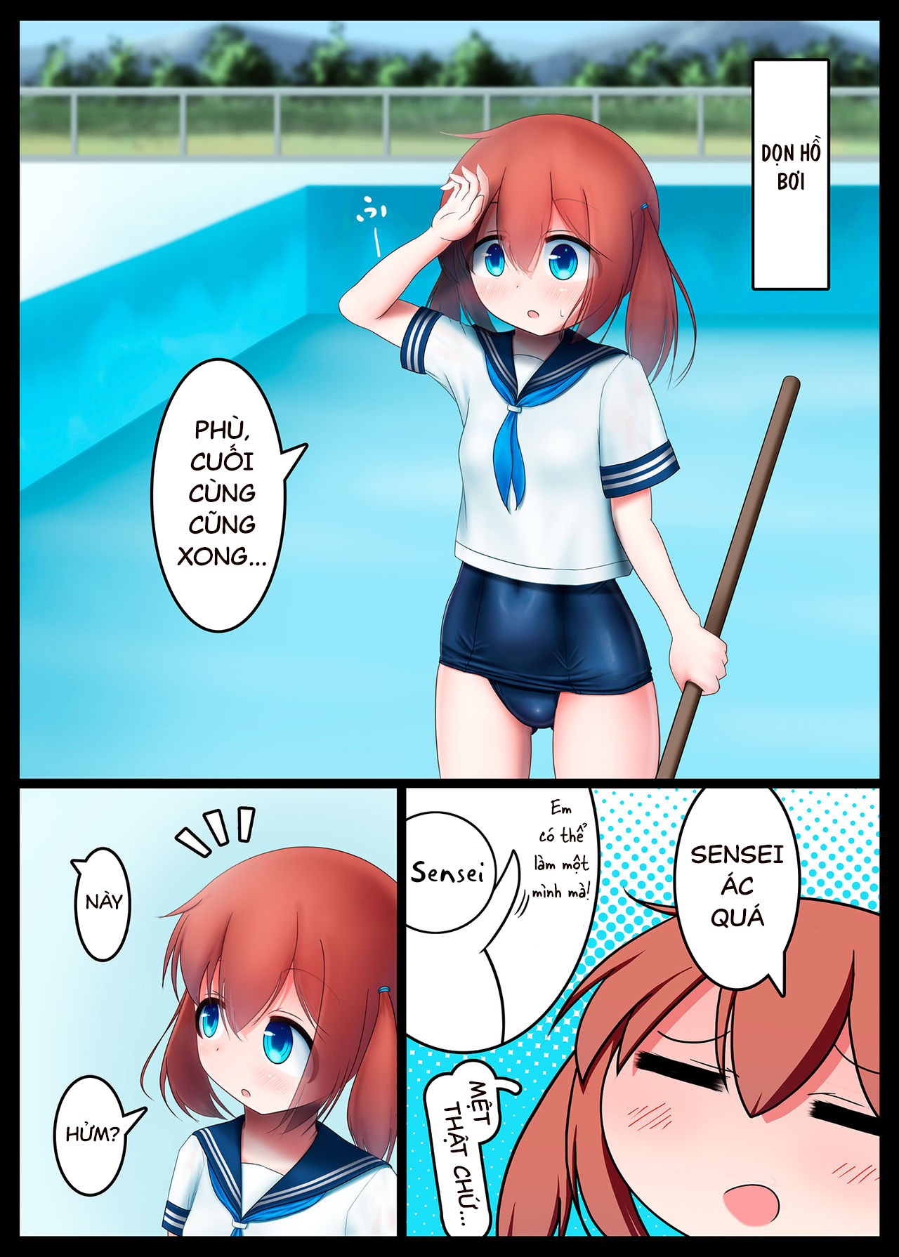 Đọc truyện hentai Kho đồ thể dục sau giờ học 2 - Oneshot