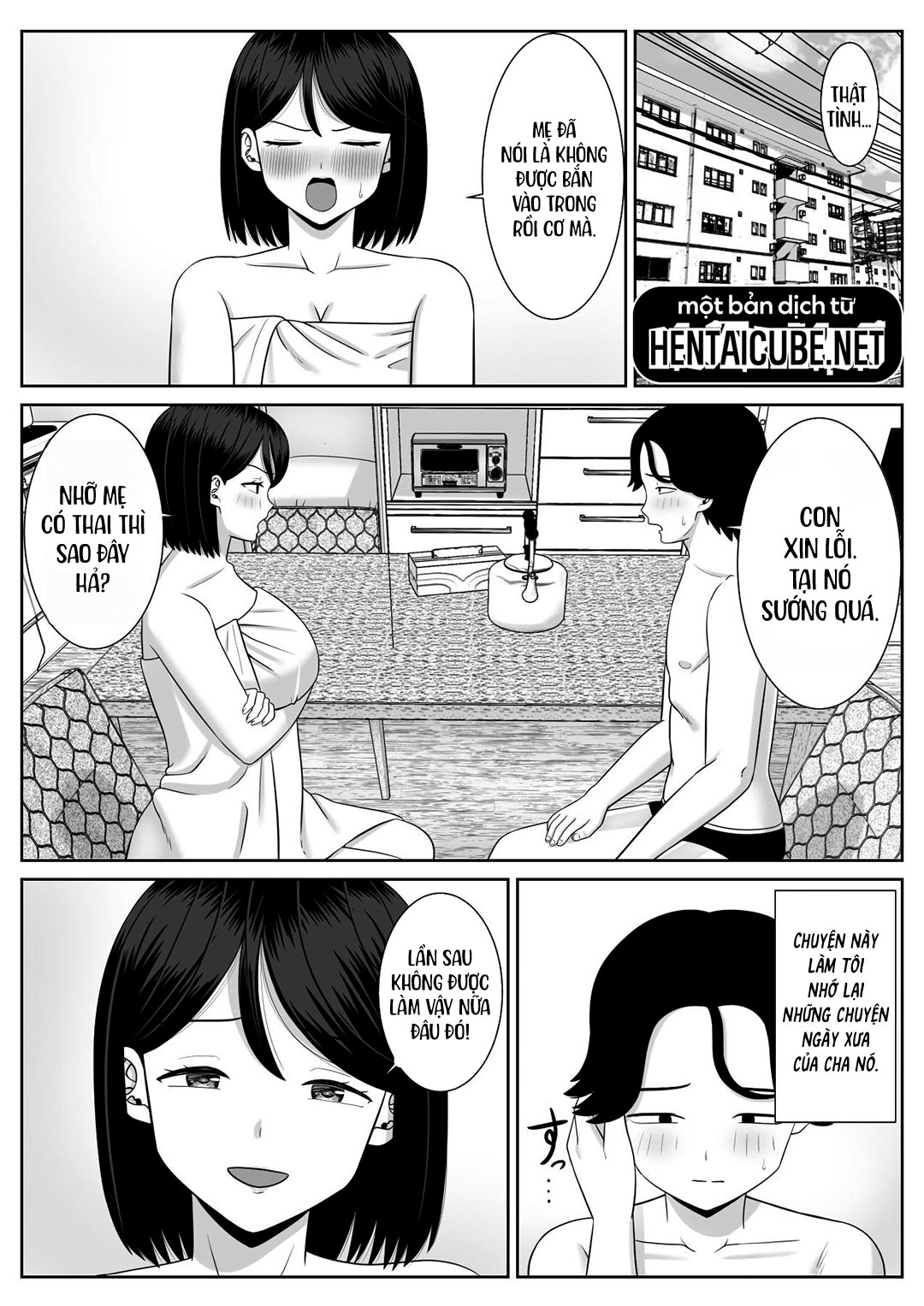 Đọc truyện hentai Con trai ham muốn mẹ - Oneshot