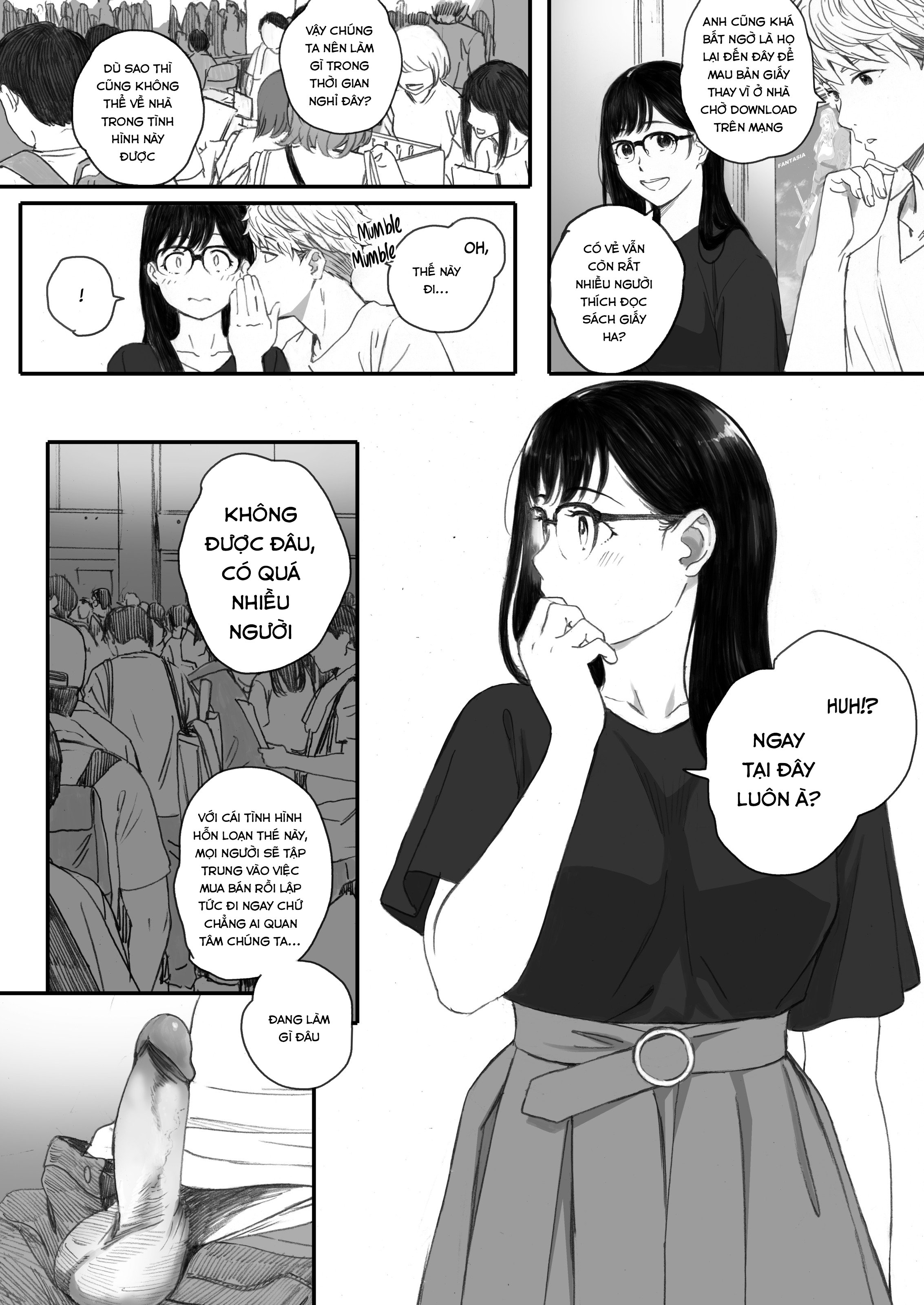 Đọc truyện hentai Mất bồ vì để bồ đu idol - Oneshot
