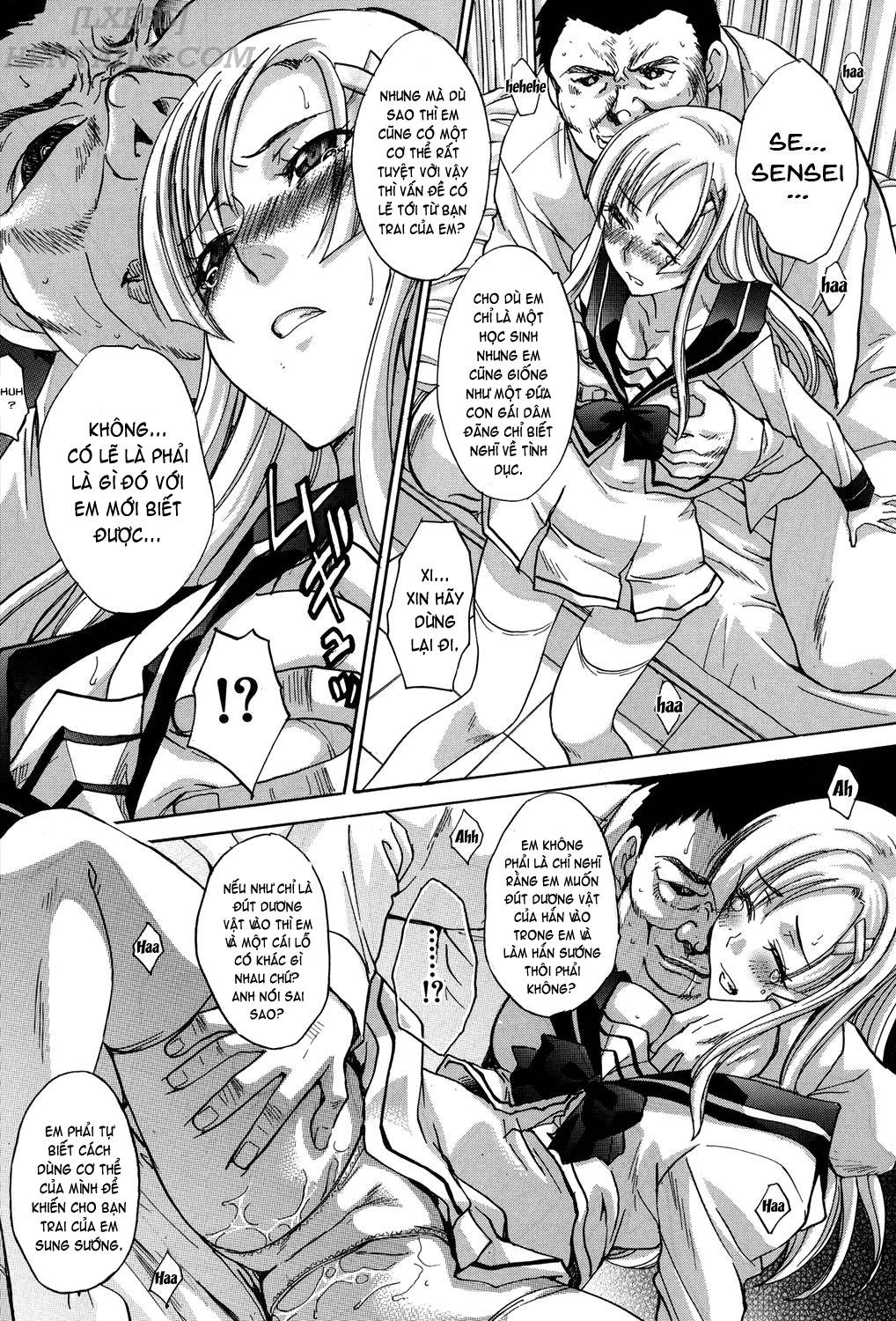 Đọc truyện hentai Houkago no Kanojo wa Neburarete Naku. - Chap 4