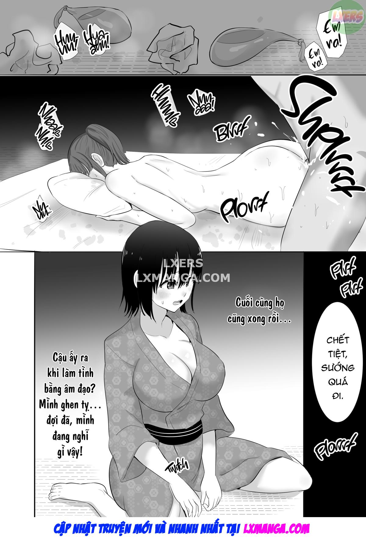 Đọc truyện hentai Cô bạn gái ngực bự của tôi đi du lịch suối nước nóng có thể đã bị bạn trai dâm đãng của bạn cô ấy đến thăm - Chap 1