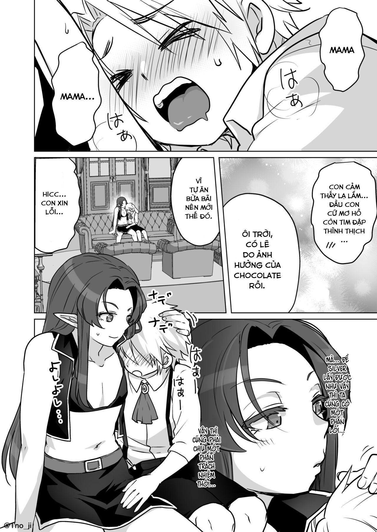 Đọc truyện hentai Câu chuyện về một cựu thủ lĩnh của quân đội Quỷ vương thua một anh hùng và bị biến thành nữ. - Oneshot