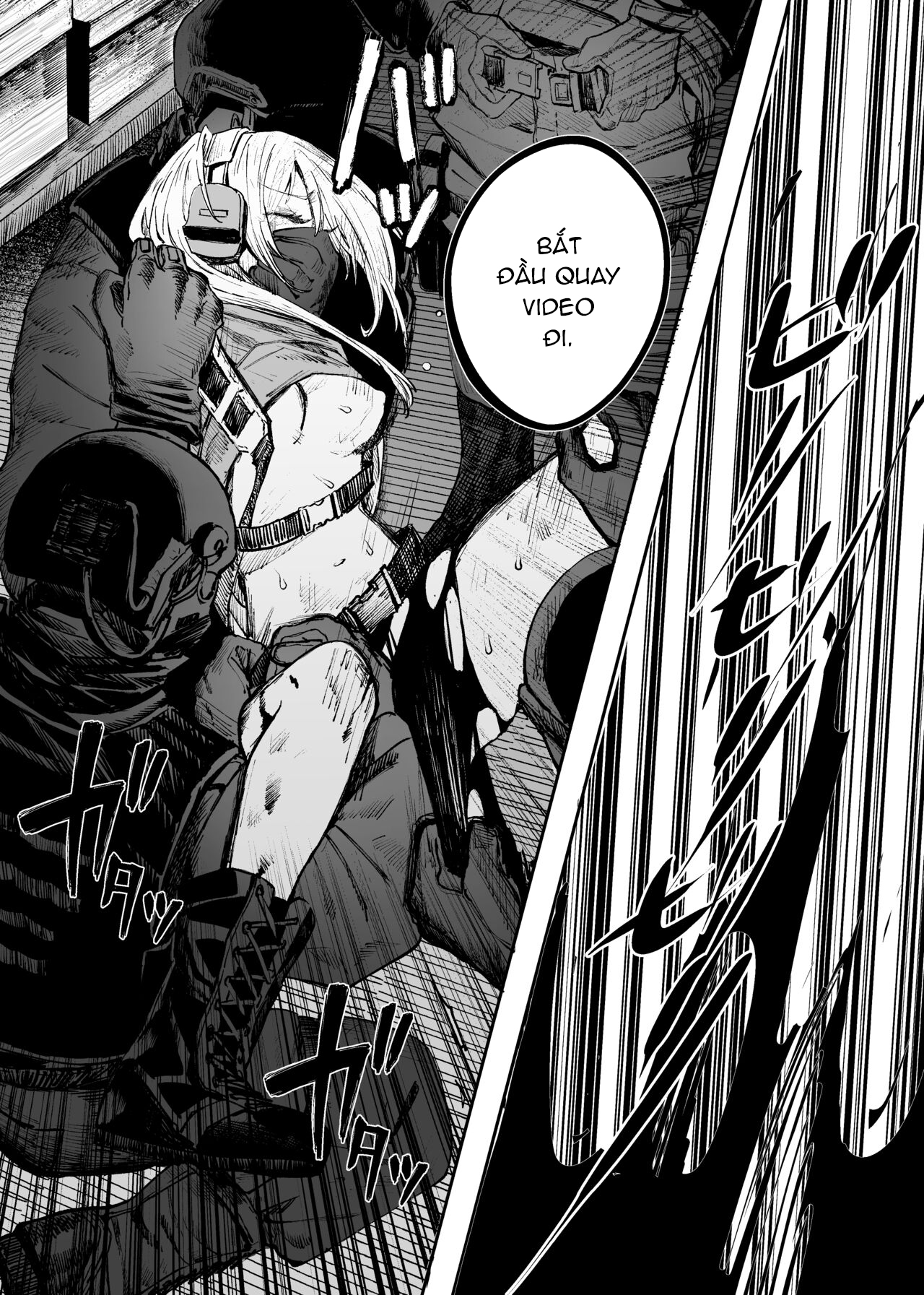 Đọc truyện hentai Thiếu nữ quân nhân thua trận - Oneshot