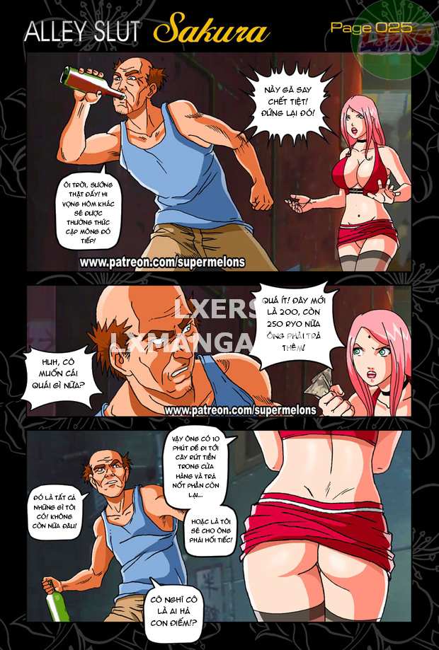 Đọc truyện hentai Ngõ Con Đĩ Sakura Chap 1