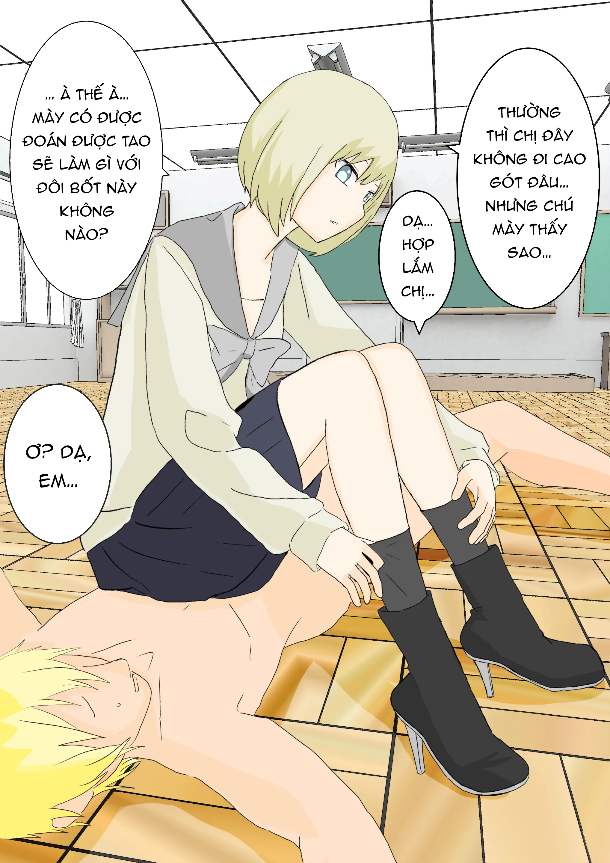 Đọc truyện hentai Hình phạt tra tấn chân của cán bộ kỷ luật - Oneshot