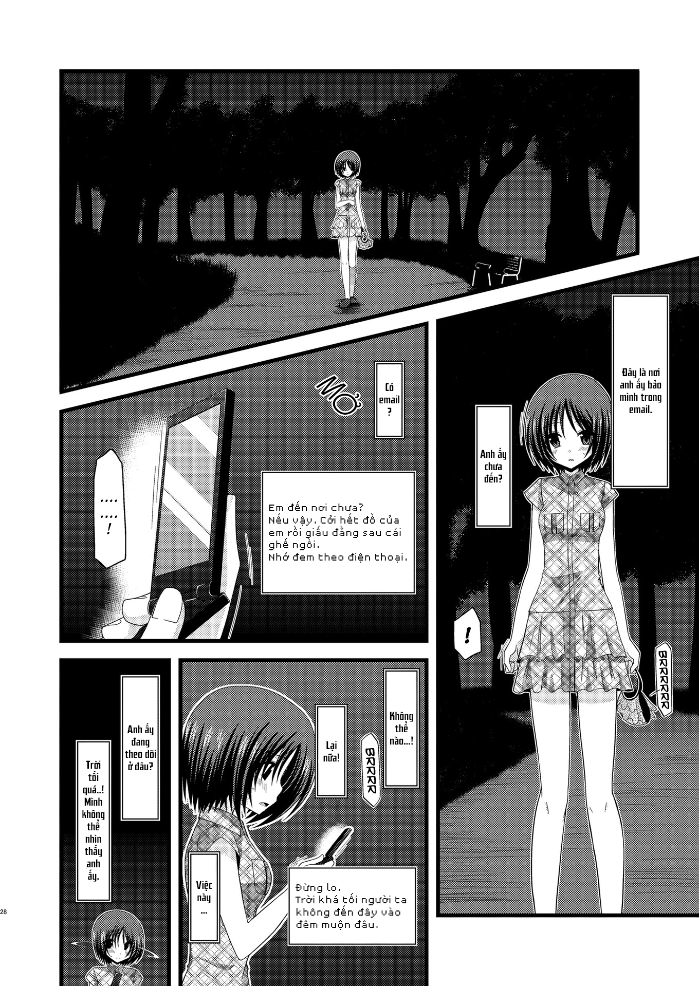Đọc truyện hentai Cô gái thích khoả thân - Chap 6
