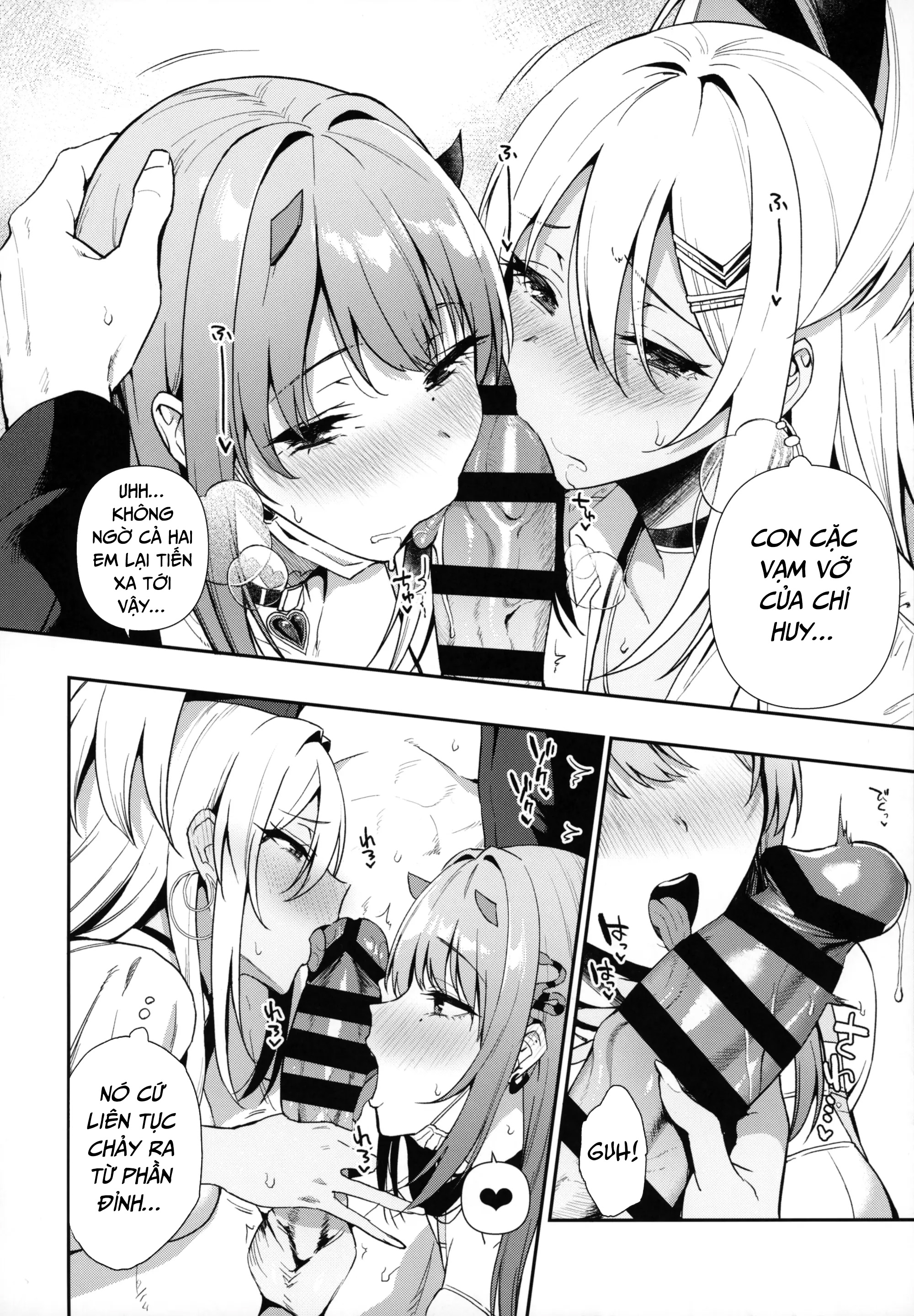Đọc truyện hentai Cuộc thách đấu của các cô gái - Oneshot