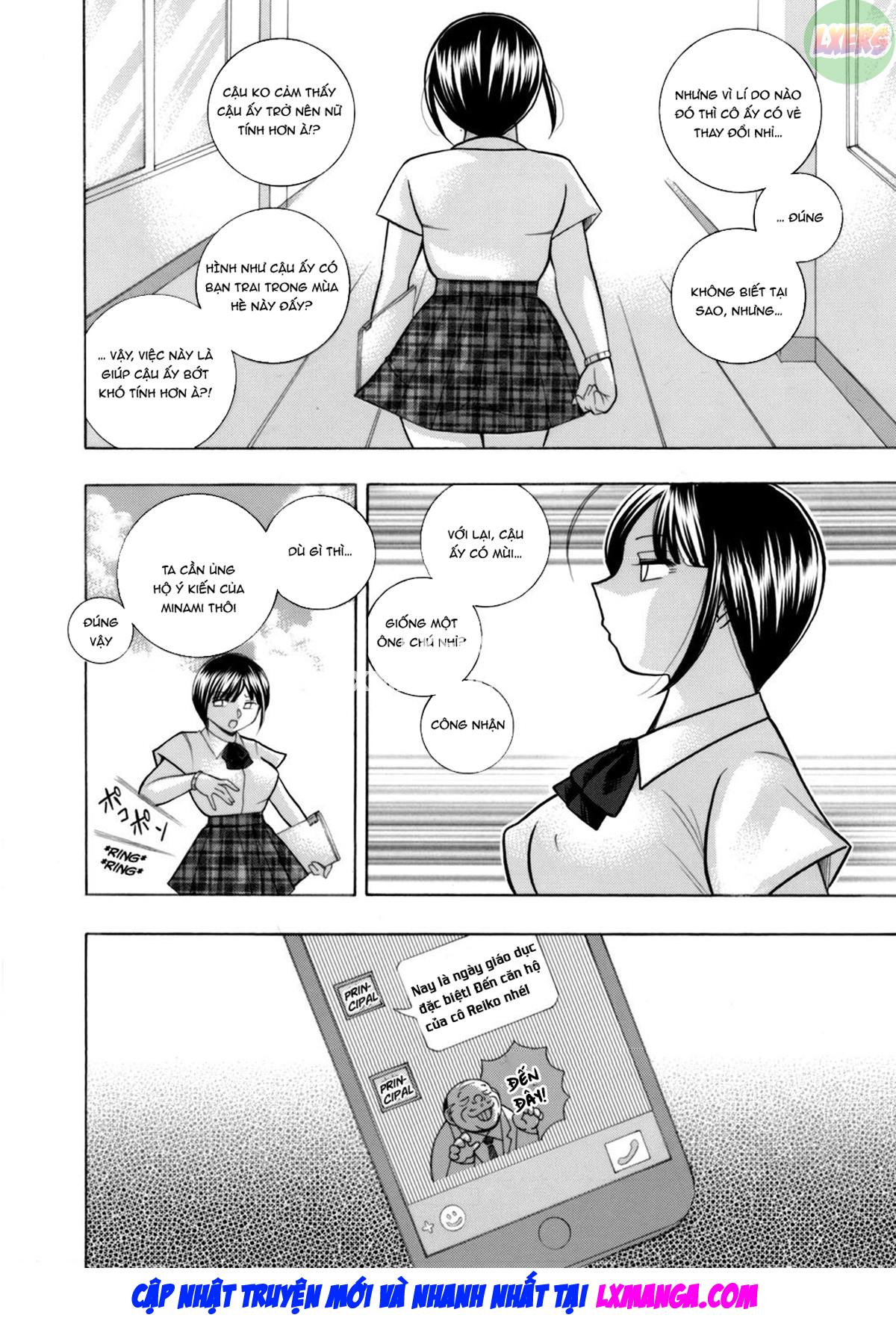 Đọc truyện hentai Nữ giáo viên dâm đãng và em học sinh may mắn Chap 9