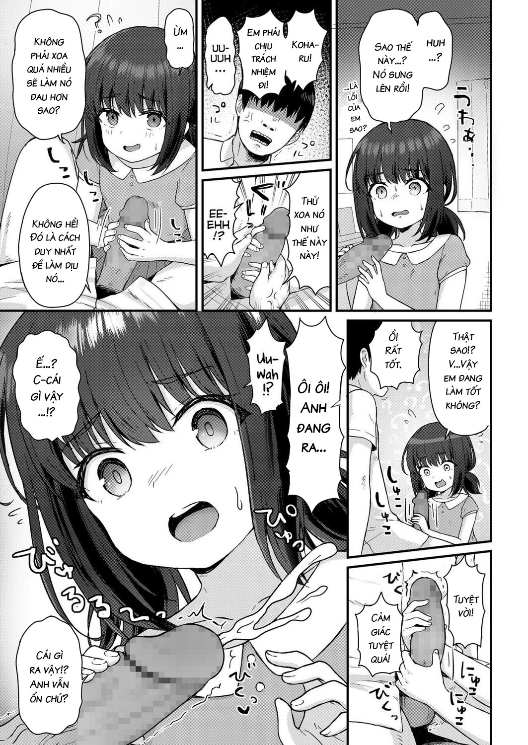 Đọc truyện hentai Hang In There Koharu! - Oneshot