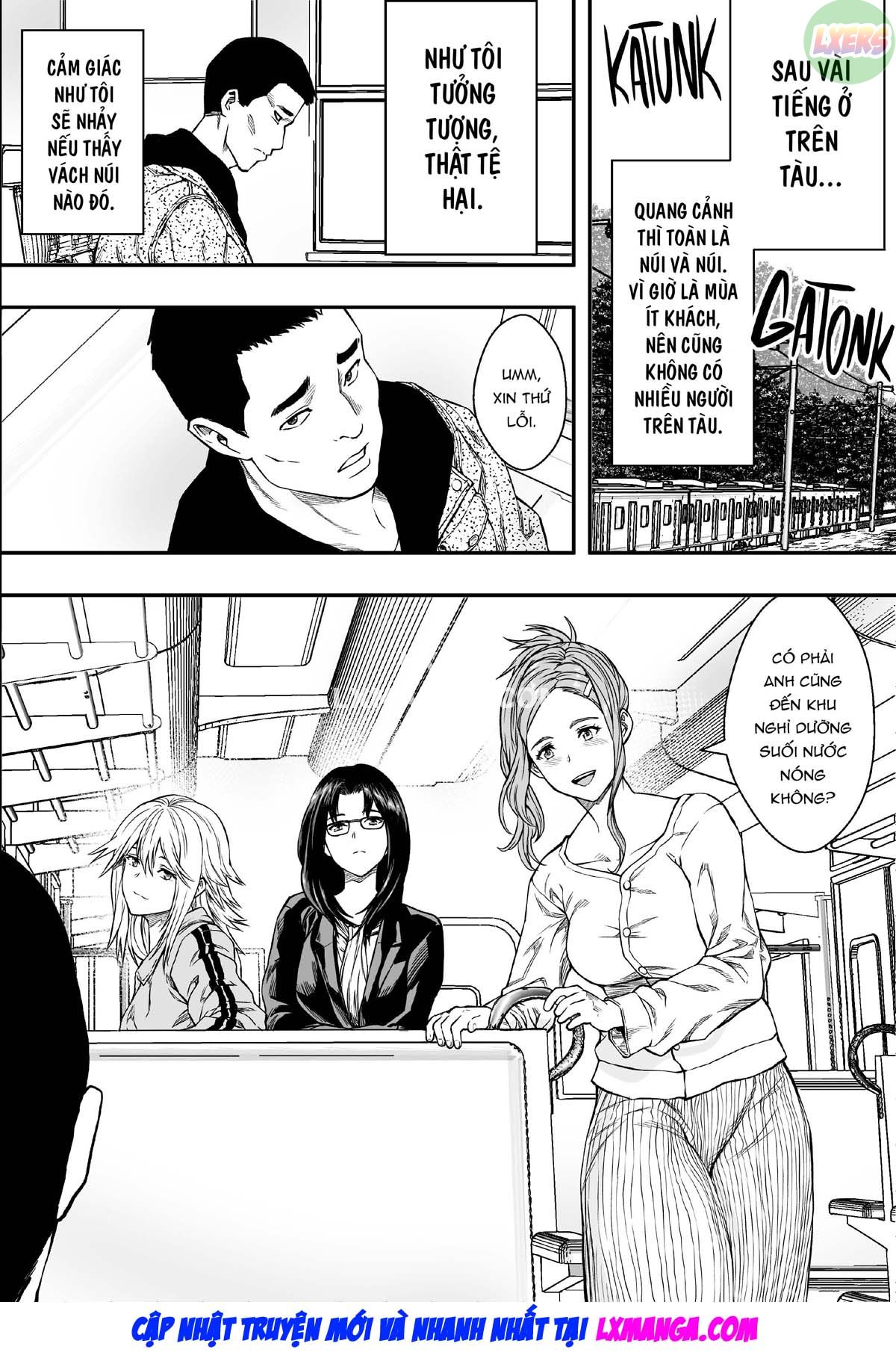 Đọc truyện hentai Chuyến du lịch suối nước nóng và những người phụ nữ có chồng vô song - Oneshot