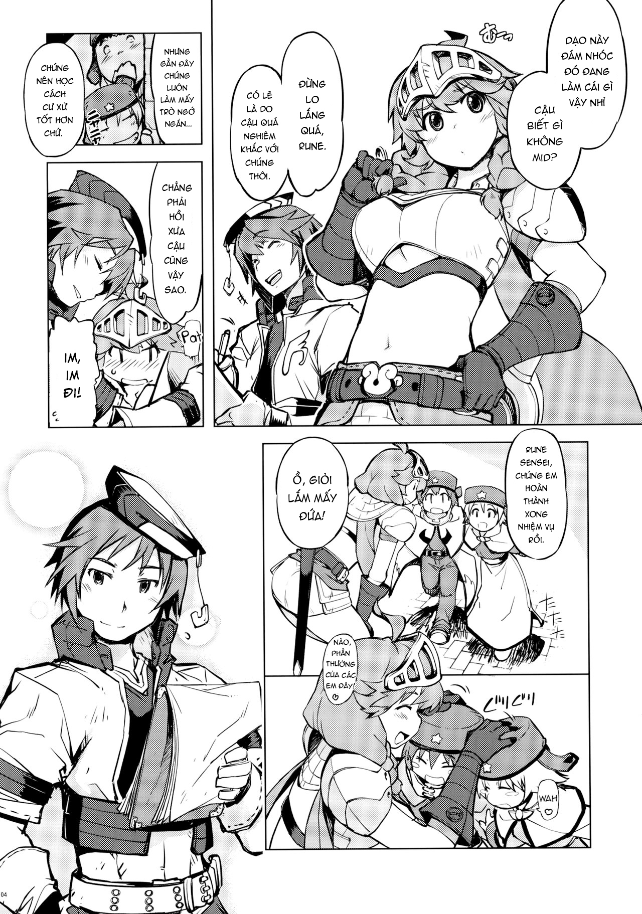 Đọc truyện hentai Ngủ đi, thưa ông - Onemuri Rune Sensei