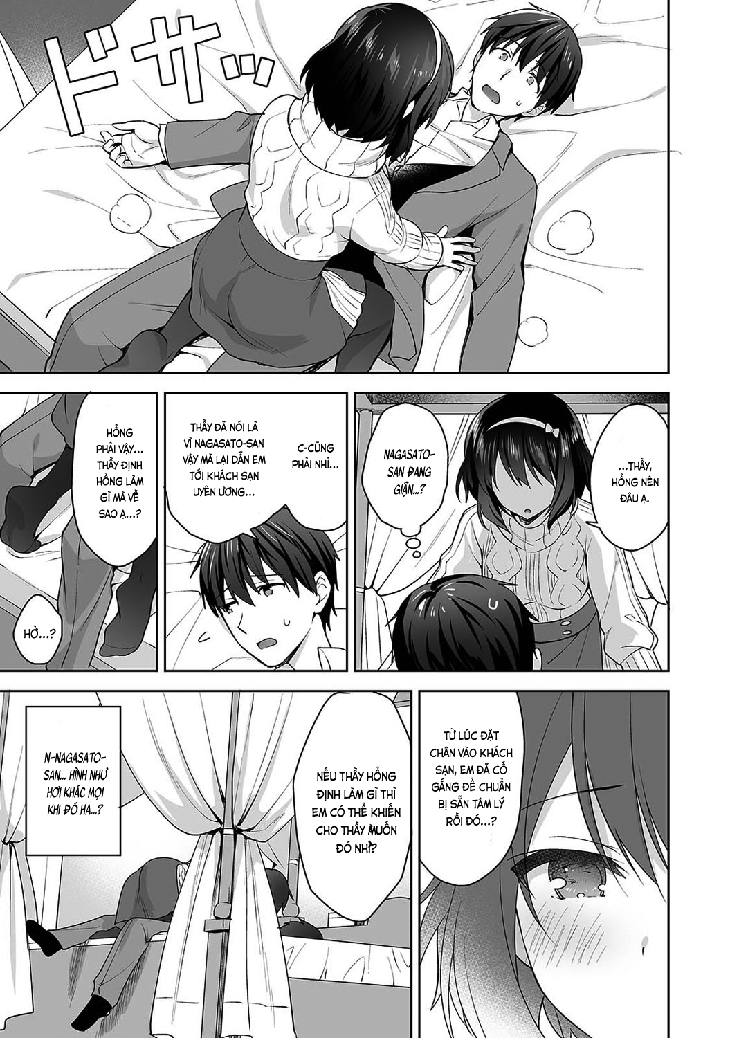 Đọc truyện hentai Nagasato-san khéo léo và ngọt ngào ~ Vỗ về trong phòng y tế!~ - Ch. 9