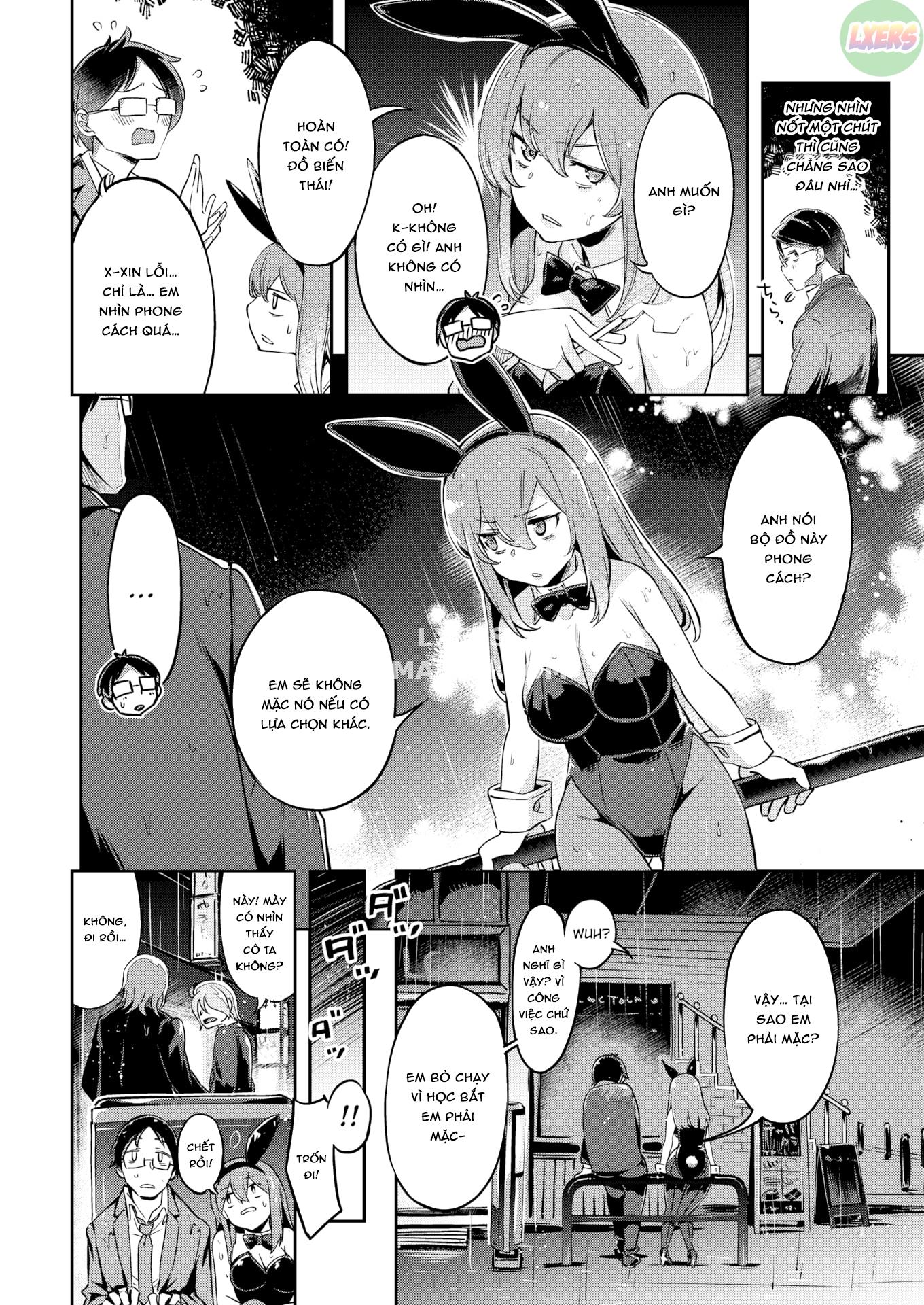 Đọc truyện hentai Thỏ Yasagure Usagi , mưa và tôi - Oneshot