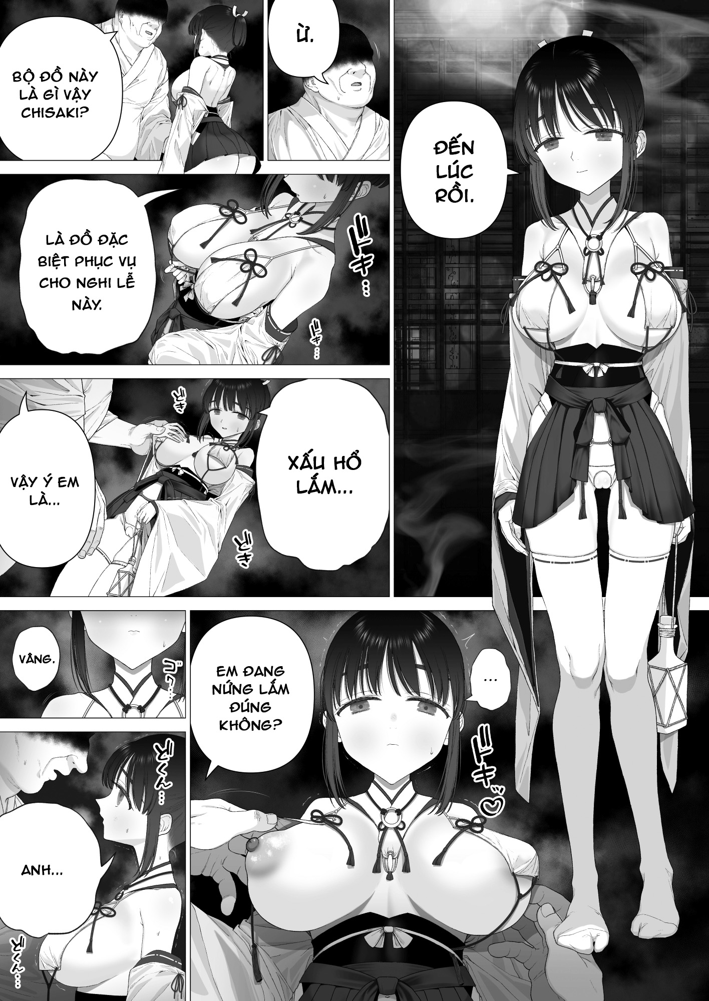 Đọc truyện hentai Nghi lễ thụ thai Chap 3
