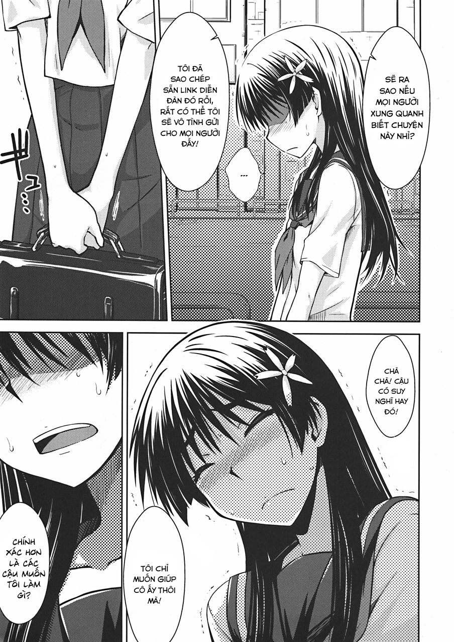 Đọc truyện hentai Bí mật của Saten Ruiko - Oneshot