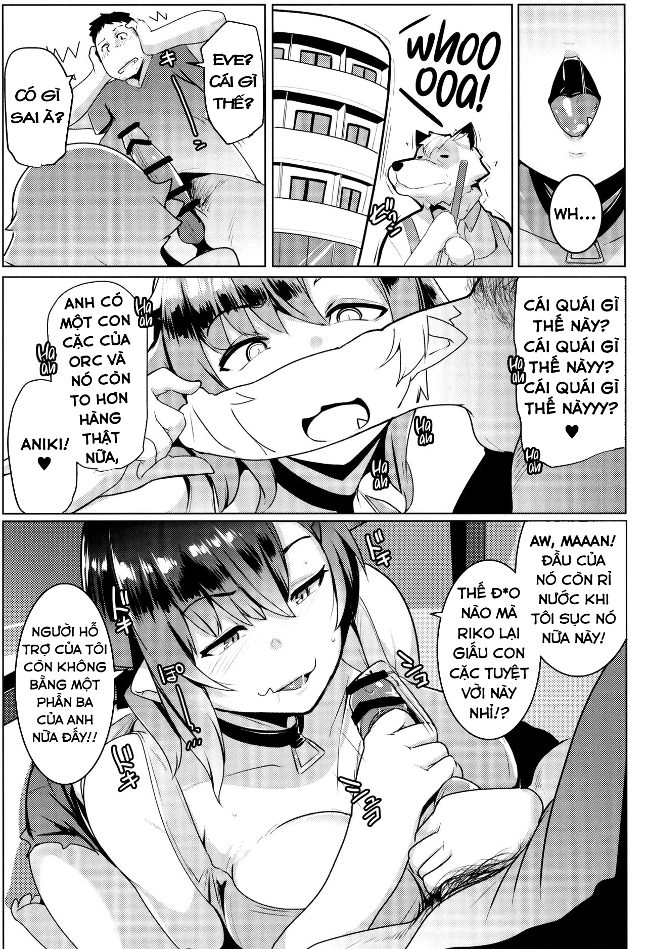 Đọc truyện hentai Em gái tôi là một bé Orc - Chap 2