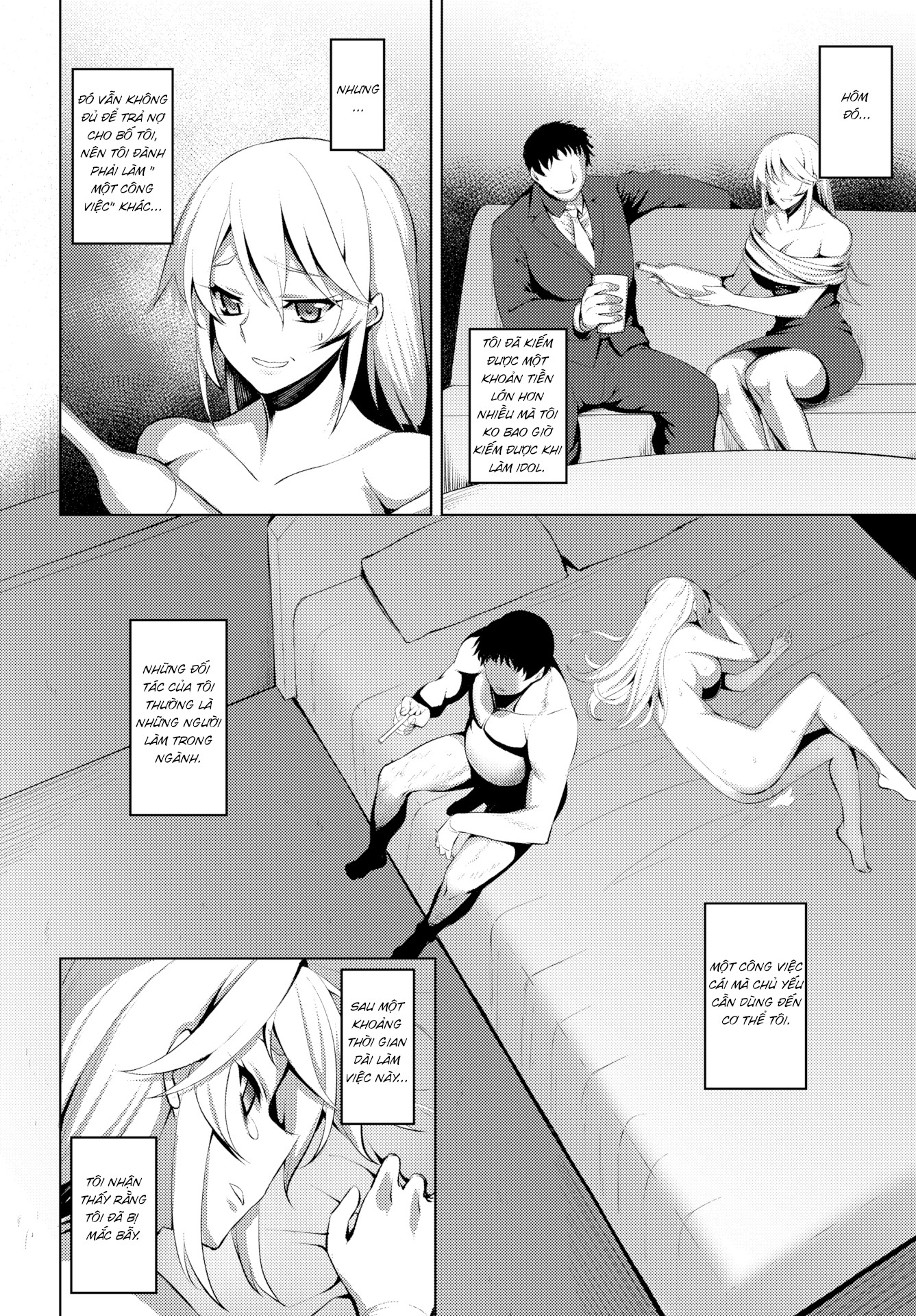 Đọc truyện hentai Latte không ngọt! - Oneshot