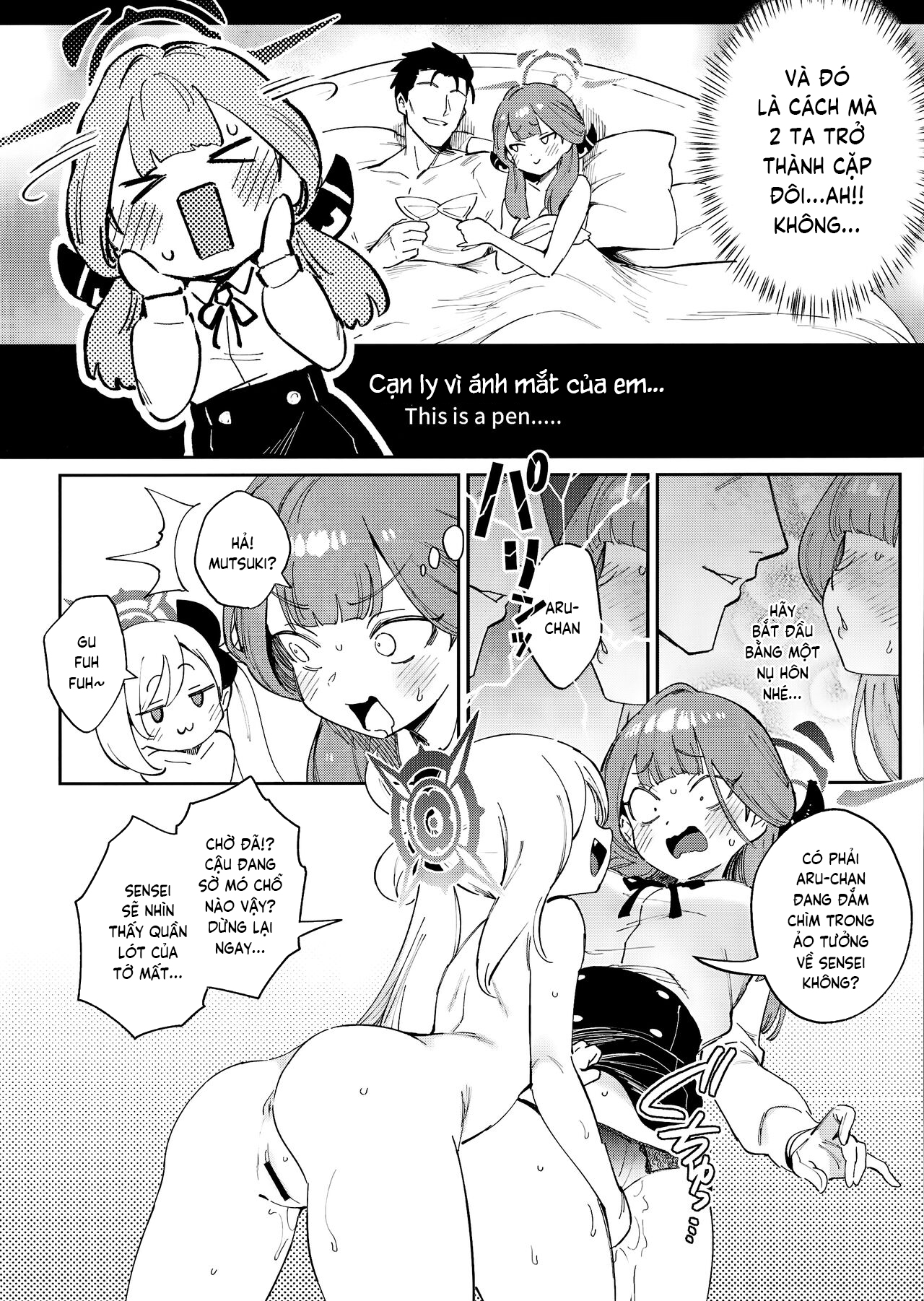 Đọc truyện hentai Mối quan hệ giữa Sensei và học trò luôn dễ dãi như vậy sao!? - Oneshot