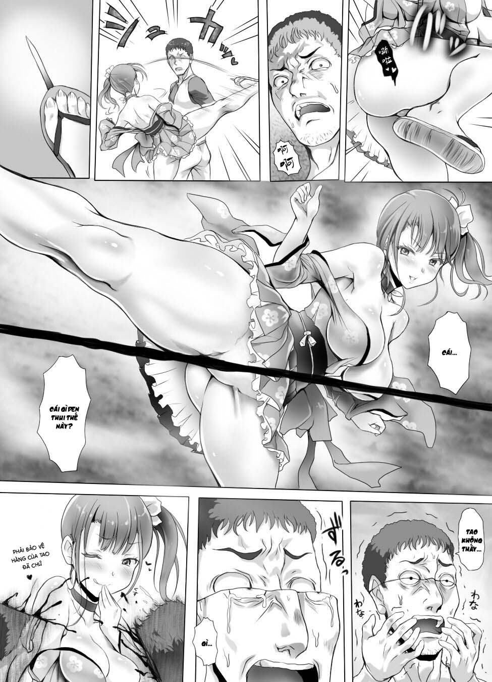 Đọc truyện hentai Vẫn muốn xuất tinh ngay cả khi bạn đã bị hiếp dâm tập thể - Chap 2 - End.
