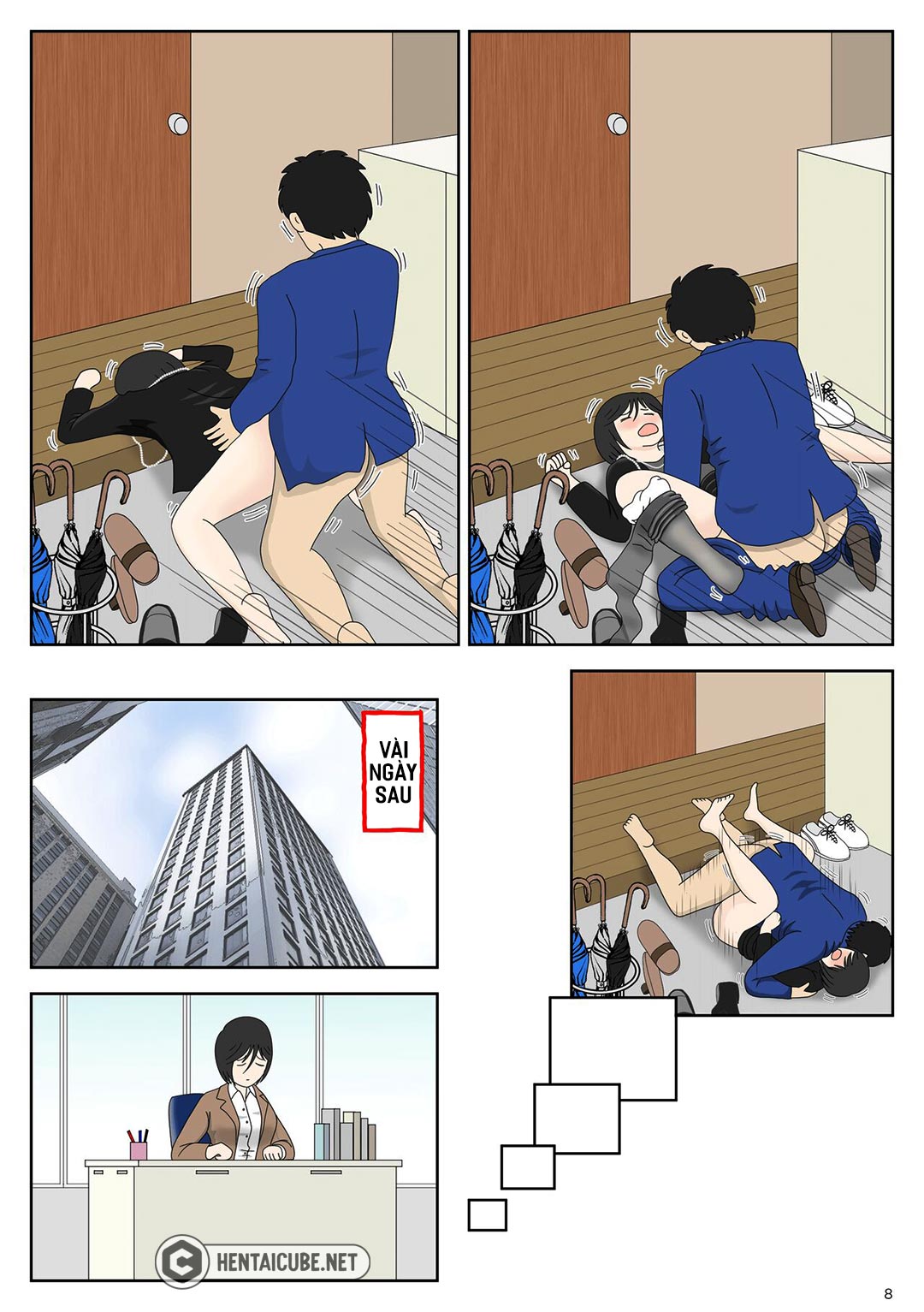 Đọc truyện hentai Bị mẹ phát hiện đang rình trộm thủ dâm - Chap 4 - Thú vui của con trai tôi